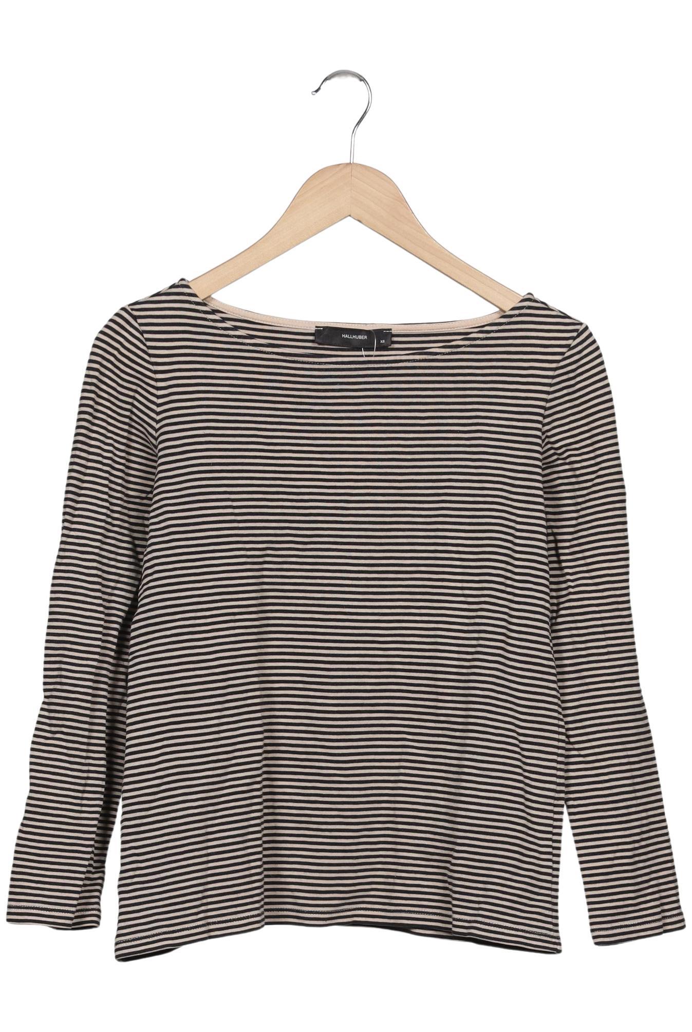 

Hallhuber Damen Langarmshirt, beige, Gr. 34