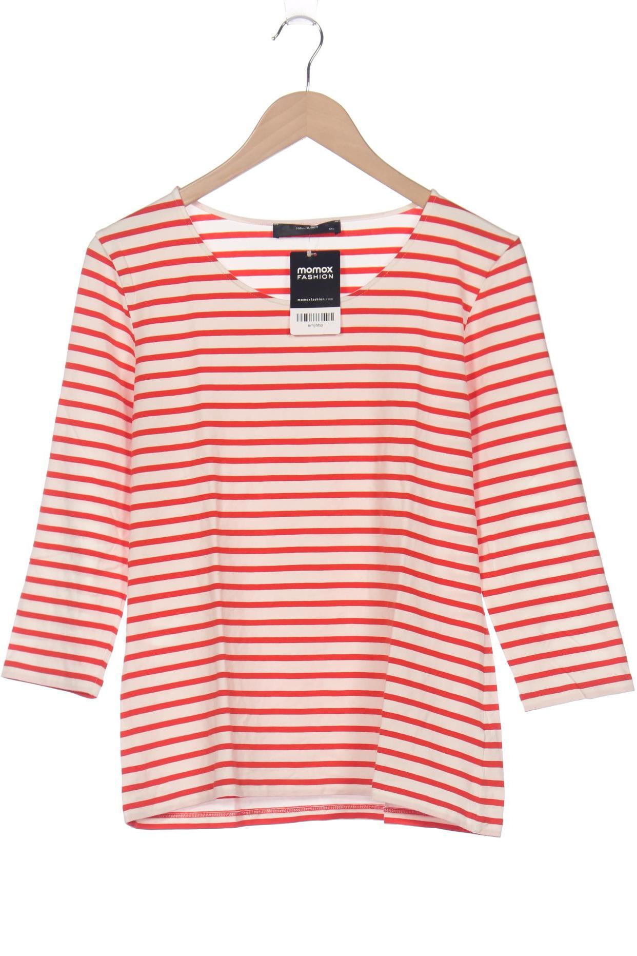 

Hallhuber Damen Langarmshirt, rot, Gr. 46