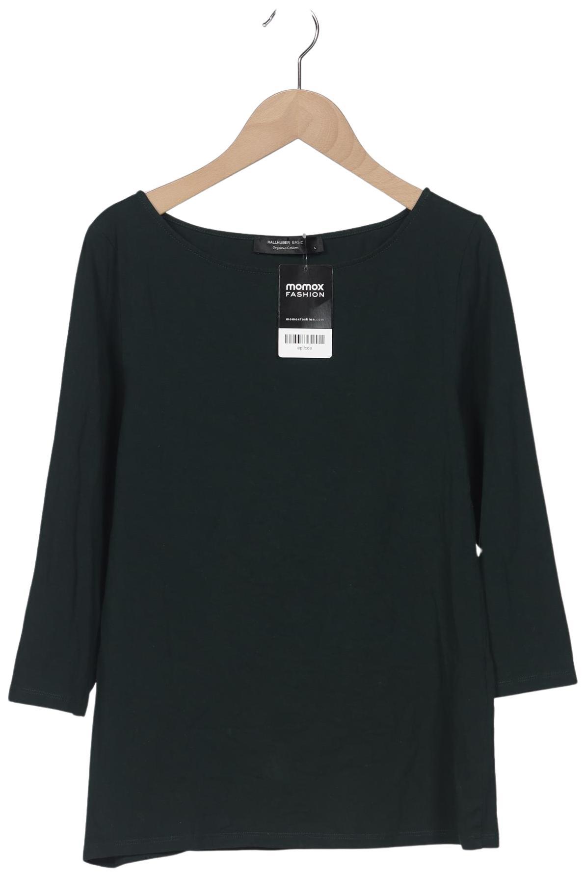 

Hallhuber Damen Langarmshirt, grün, Gr. 42