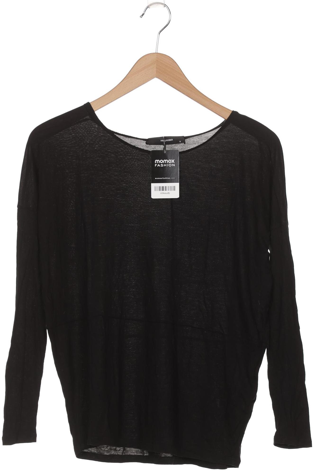

Hallhuber Damen Langarmshirt, schwarz, Gr. 36