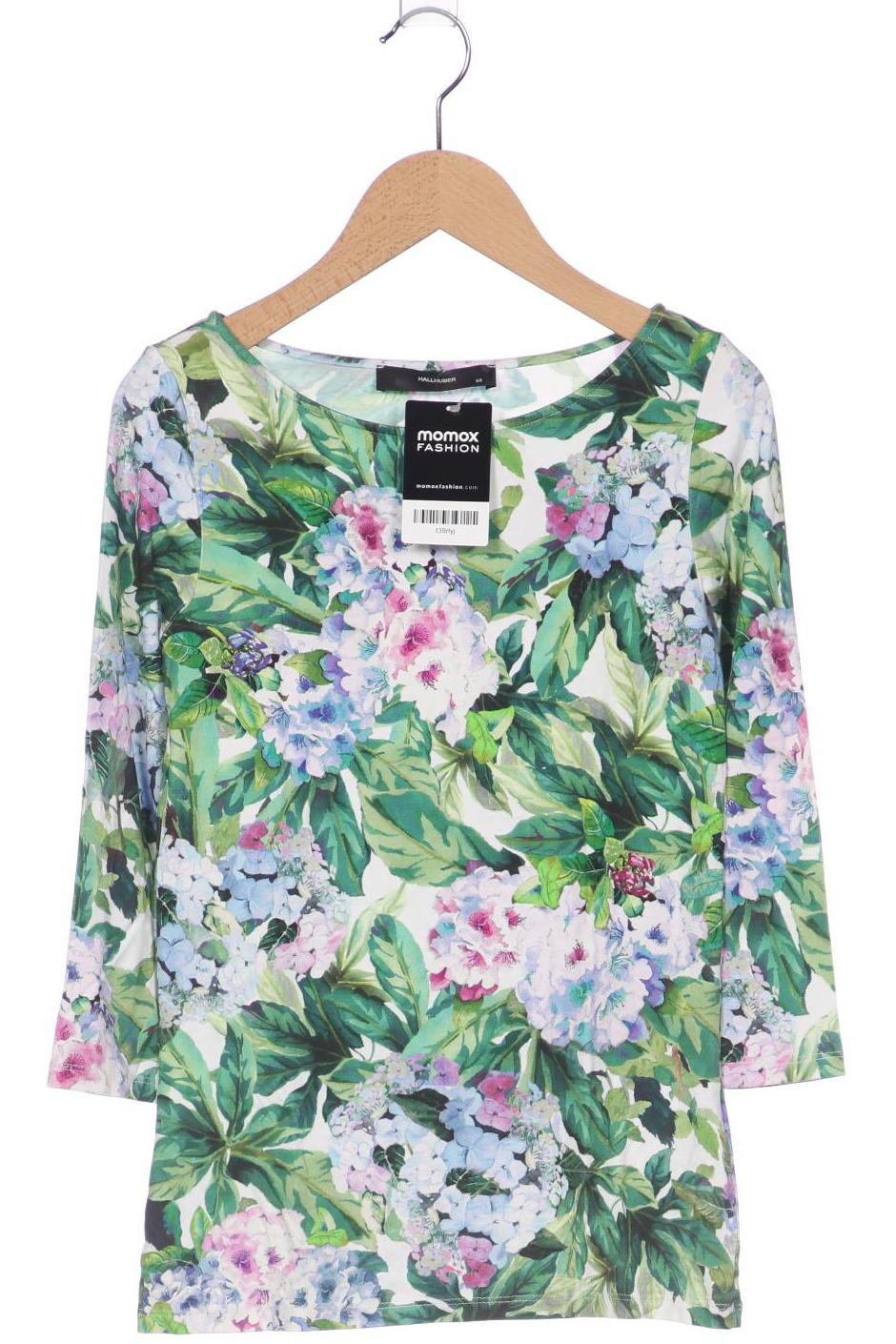 

Hallhuber Damen Langarmshirt, grün, Gr. 34