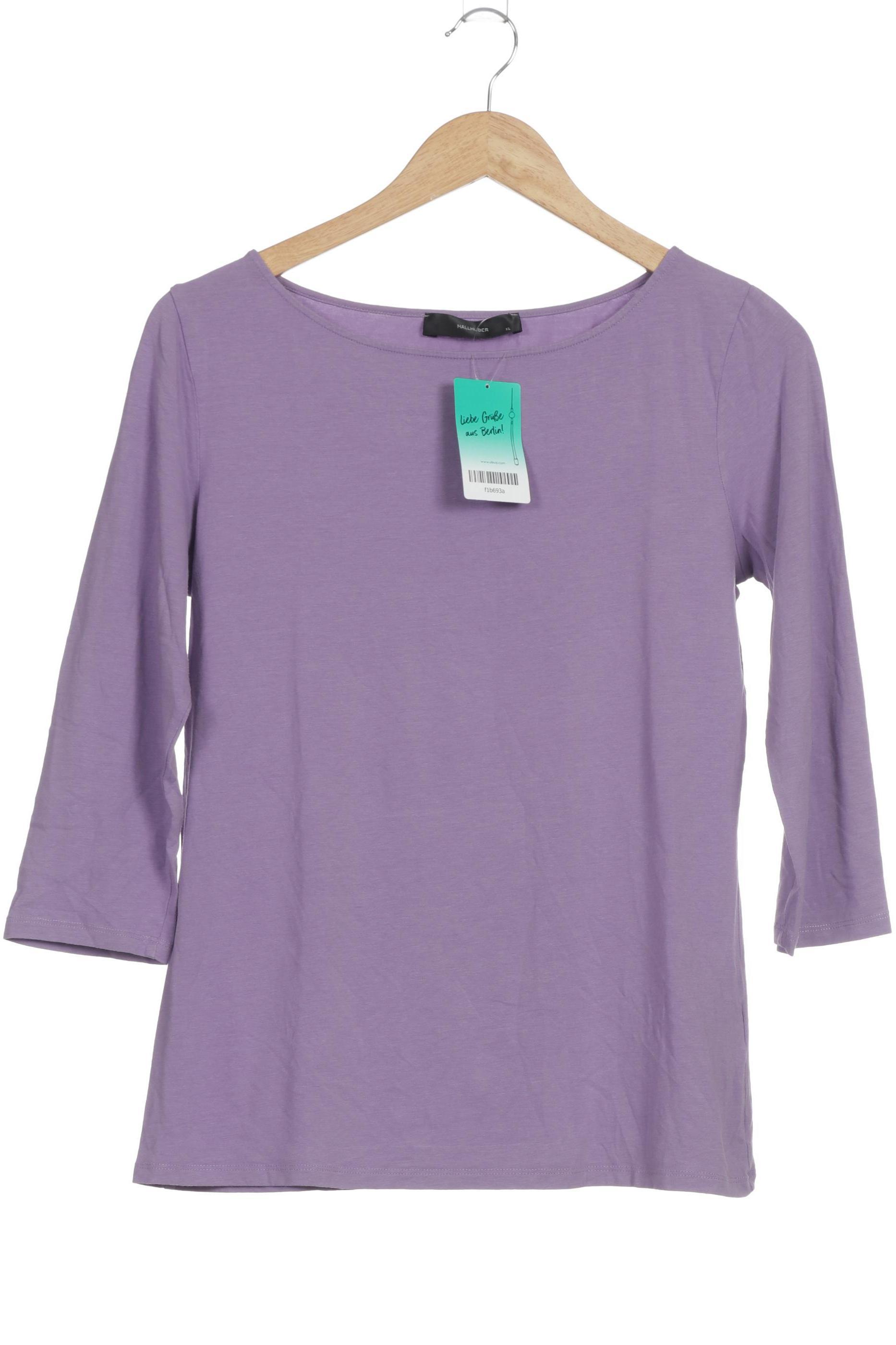 

Hallhuber Damen Langarmshirt, lila, Gr.