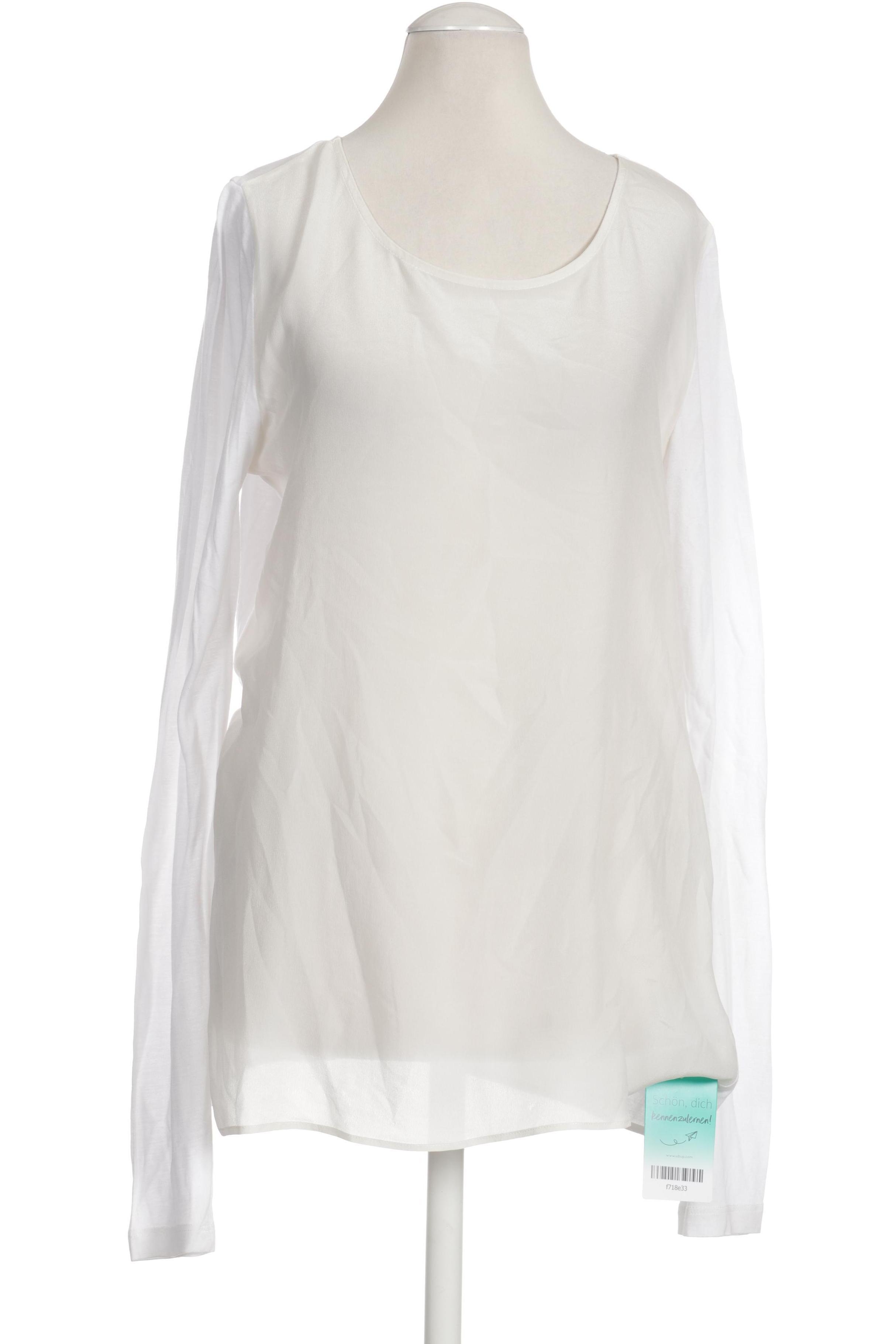 

Hallhuber Damen Langarmshirt, weiß, Gr.