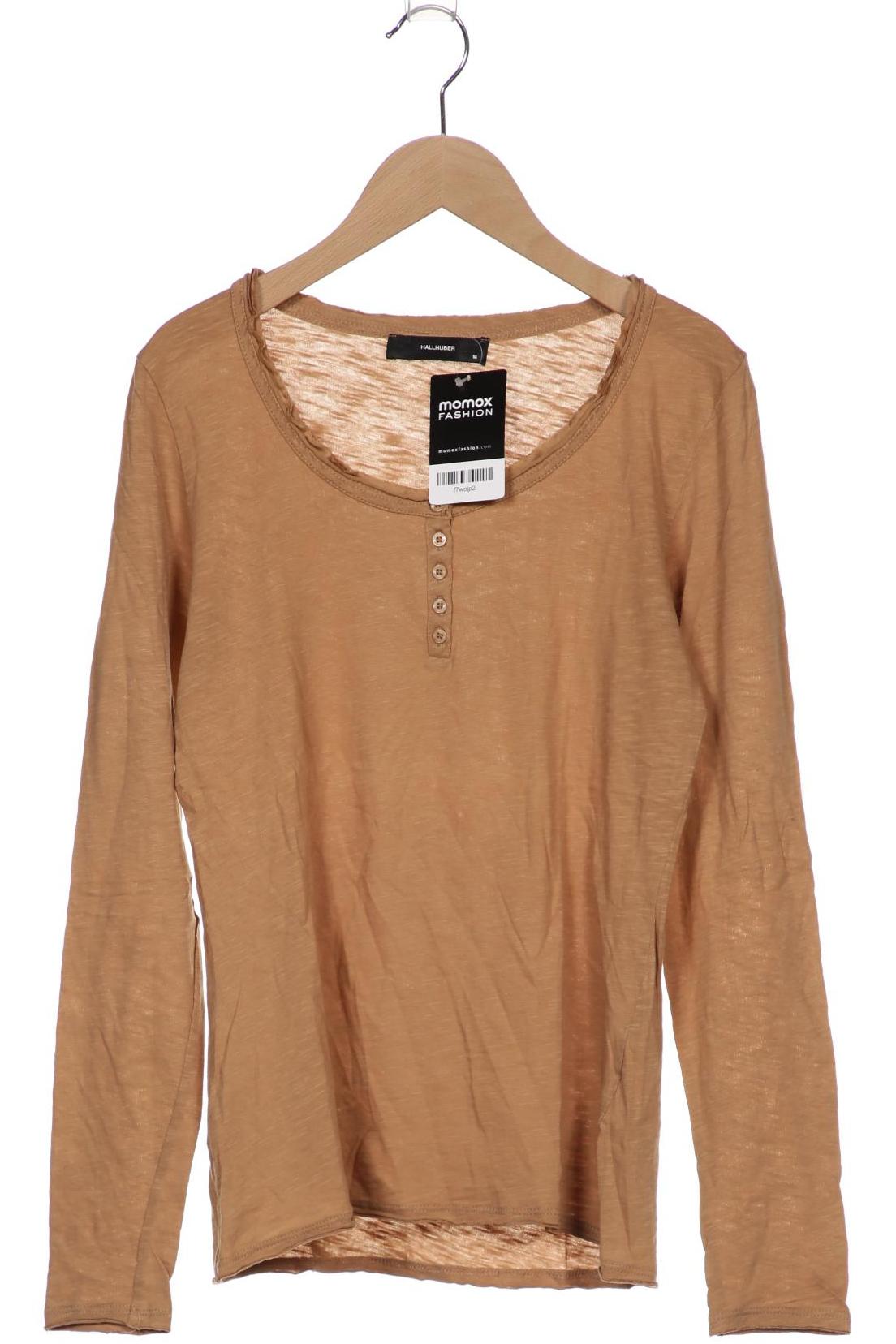 

Hallhuber Damen Langarmshirt, beige, Gr. 38