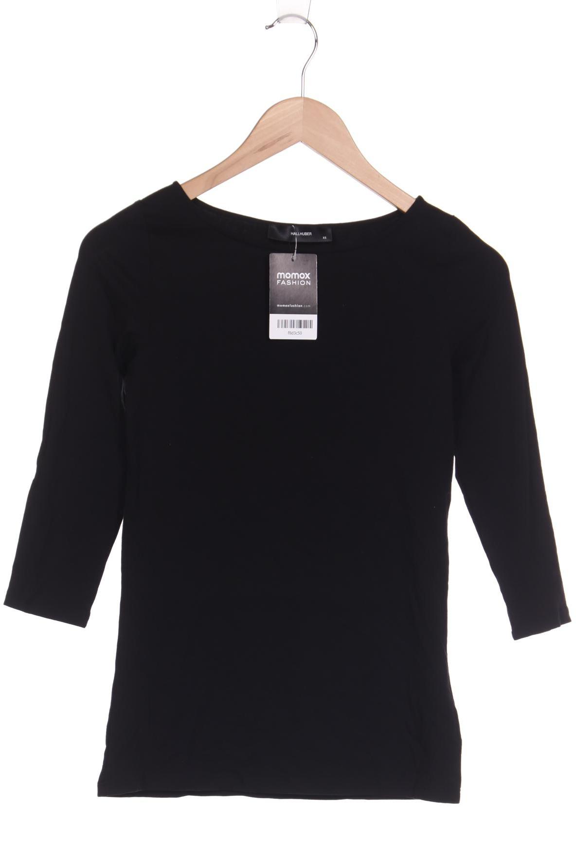 

Hallhuber Damen Langarmshirt, schwarz, Gr. 34