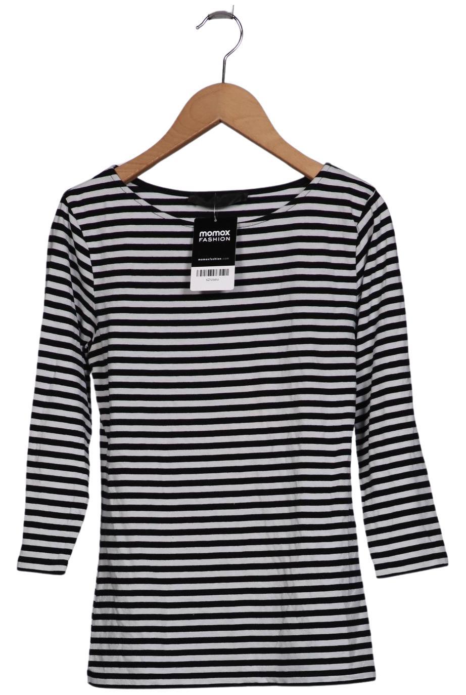 

Hallhuber Damen Langarmshirt, weiß, Gr. 36