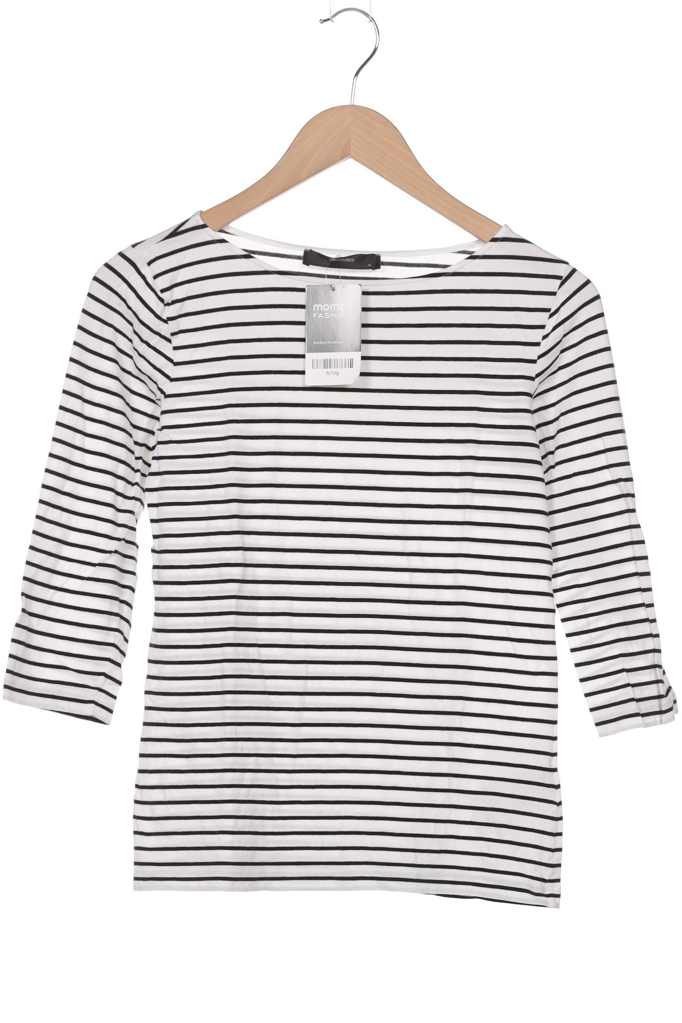 

Hallhuber Damen Langarmshirt, weiß, Gr. 38
