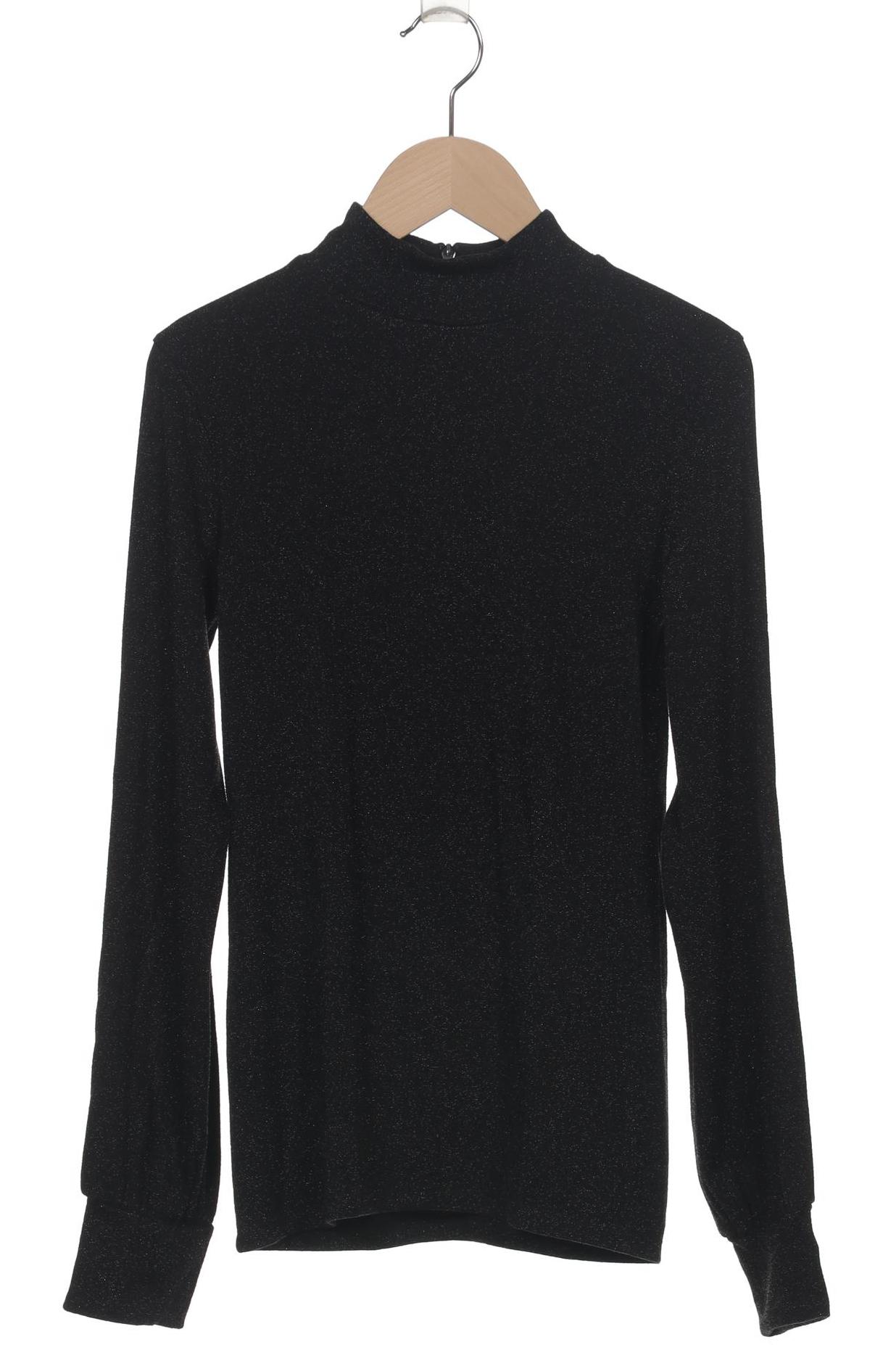

Hallhuber Damen Langarmshirt, schwarz, Gr. 34