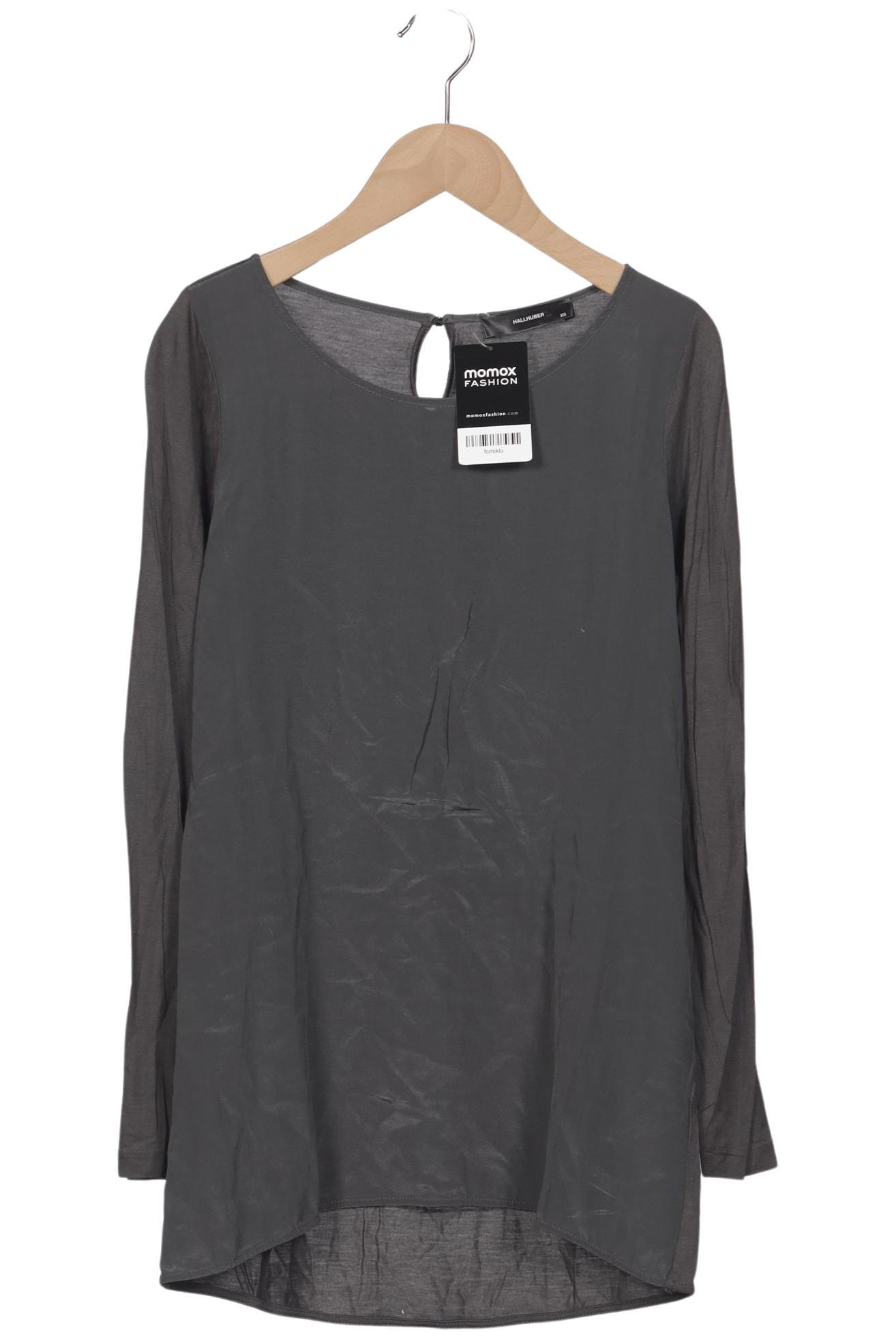 

Hallhuber Damen Langarmshirt, grau, Gr. 34