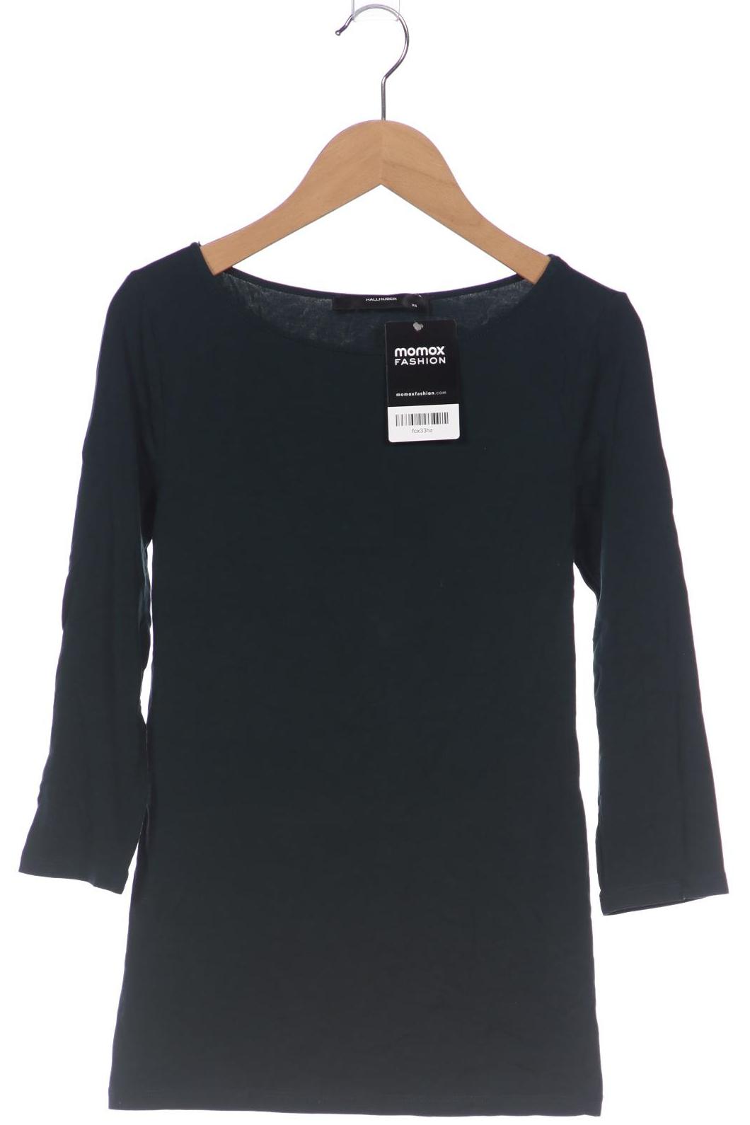 

Hallhuber Damen Langarmshirt, grün, Gr. 34