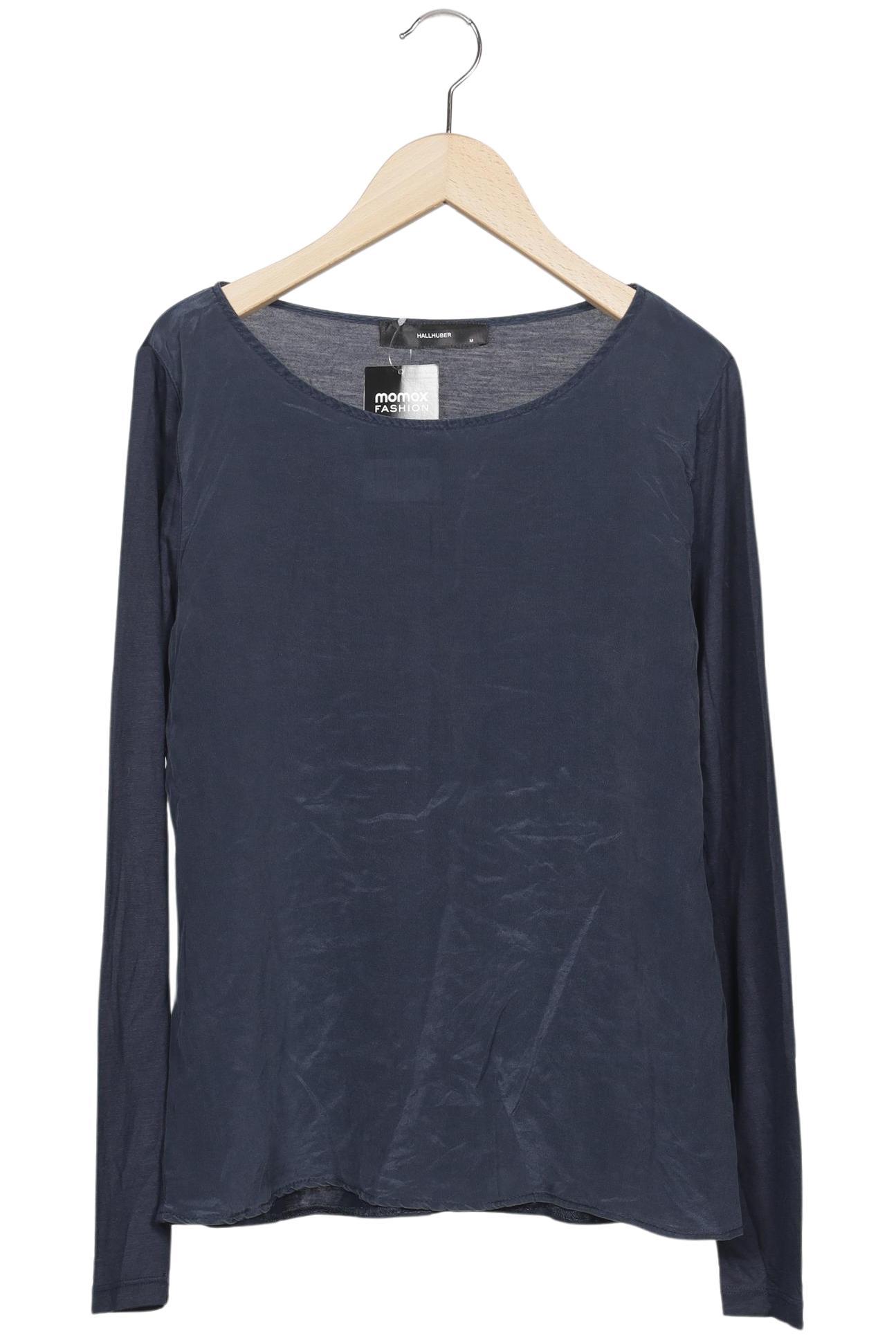 

Hallhuber Damen Langarmshirt, marineblau, Gr. 38