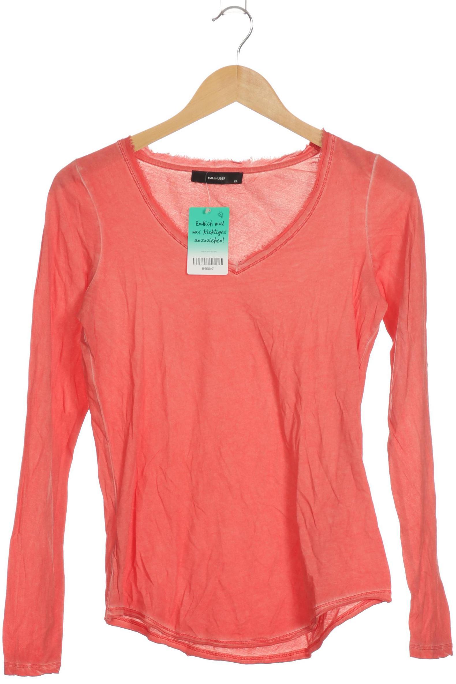 

Hallhuber Damen Langarmshirt, pink, Gr.