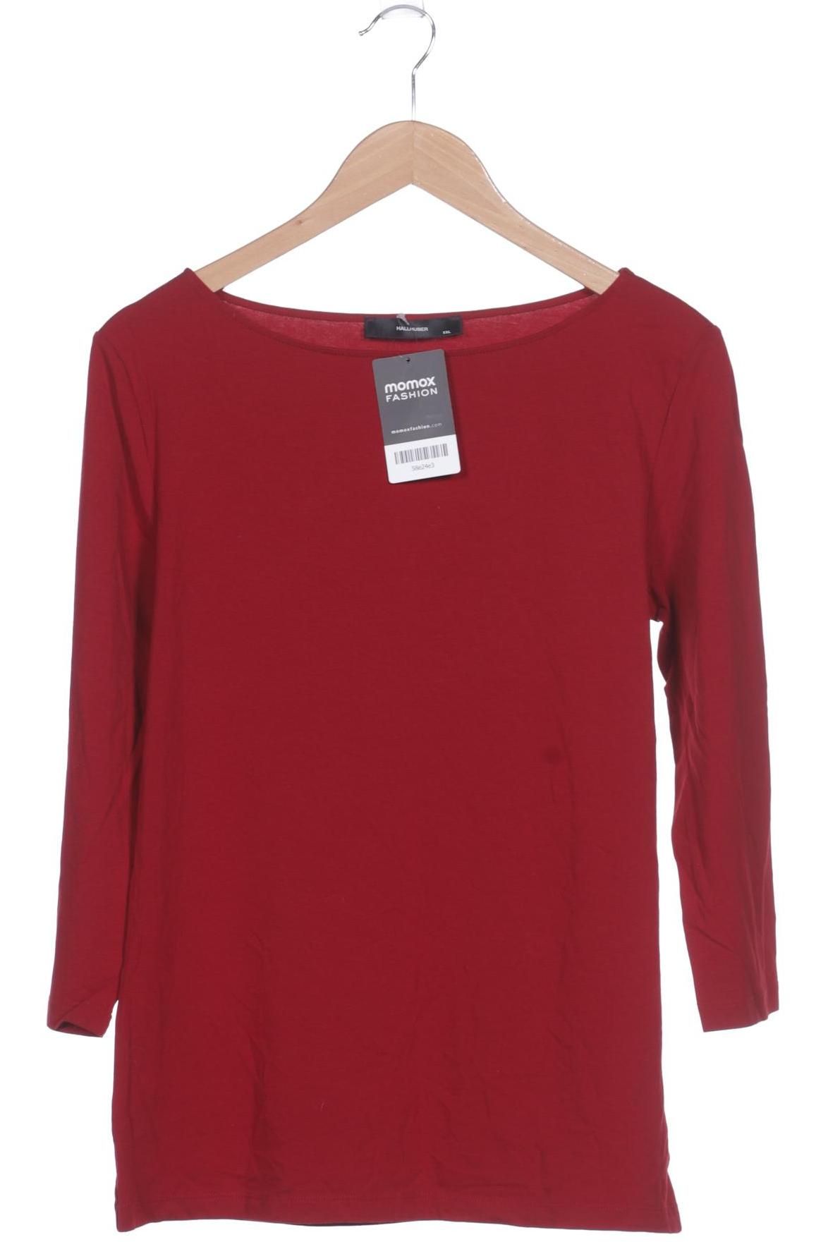 

Hallhuber Damen Langarmshirt, rot, Gr. 46