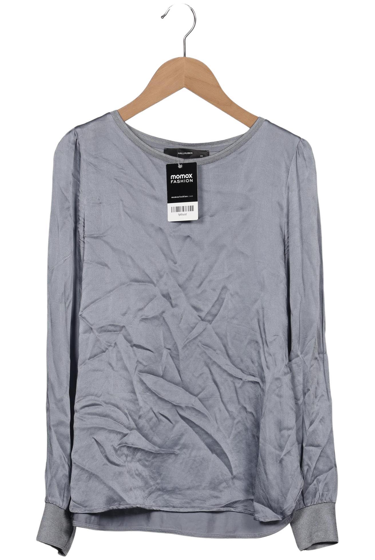 

Hallhuber Damen Langarmshirt, grau, Gr. 34