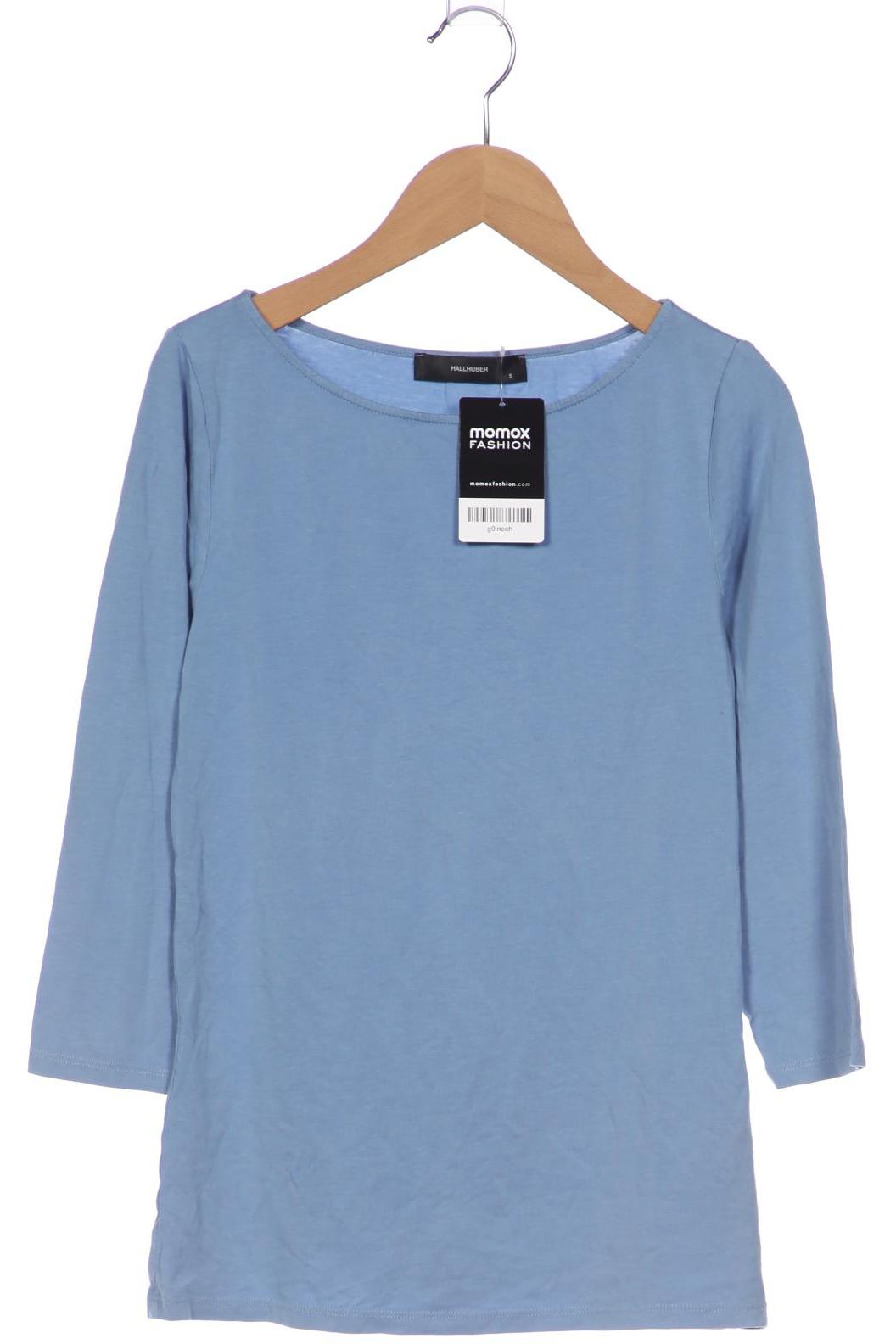 

Hallhuber Damen Langarmshirt, blau, Gr. 36