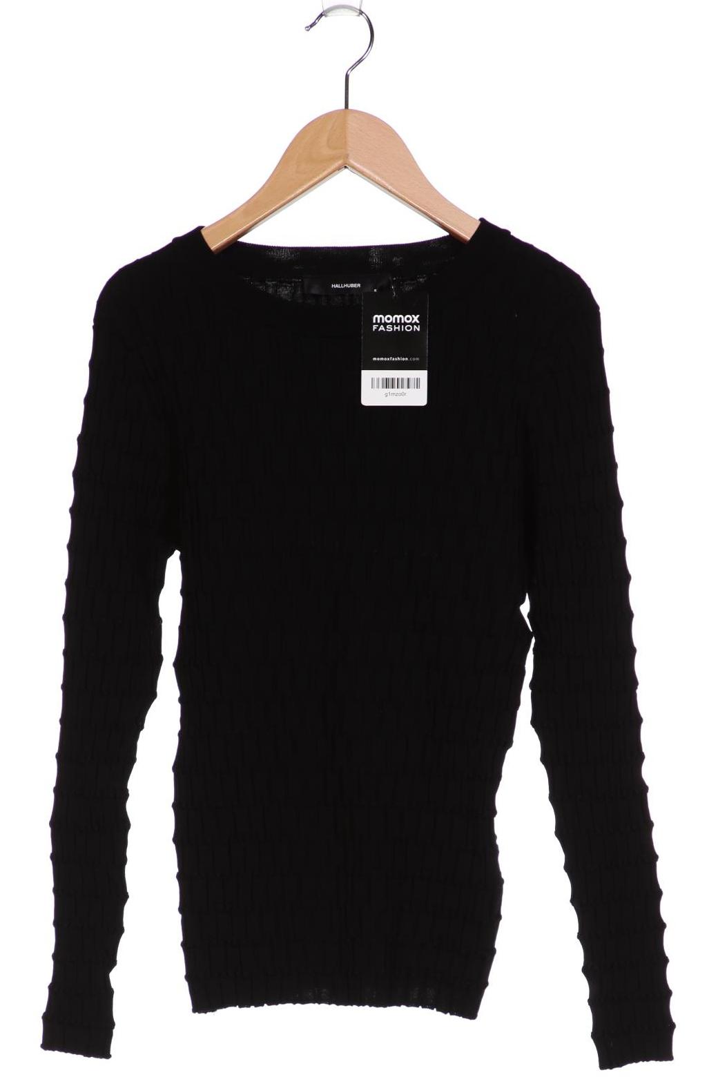 

Hallhuber Damen Langarmshirt, schwarz, Gr. 36