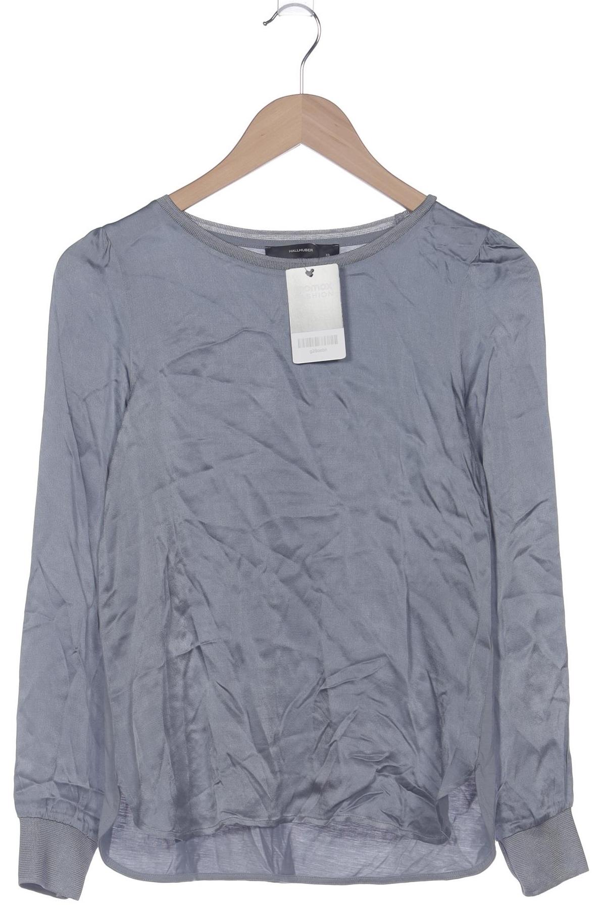 

Hallhuber Damen Langarmshirt, blau, Gr. 34