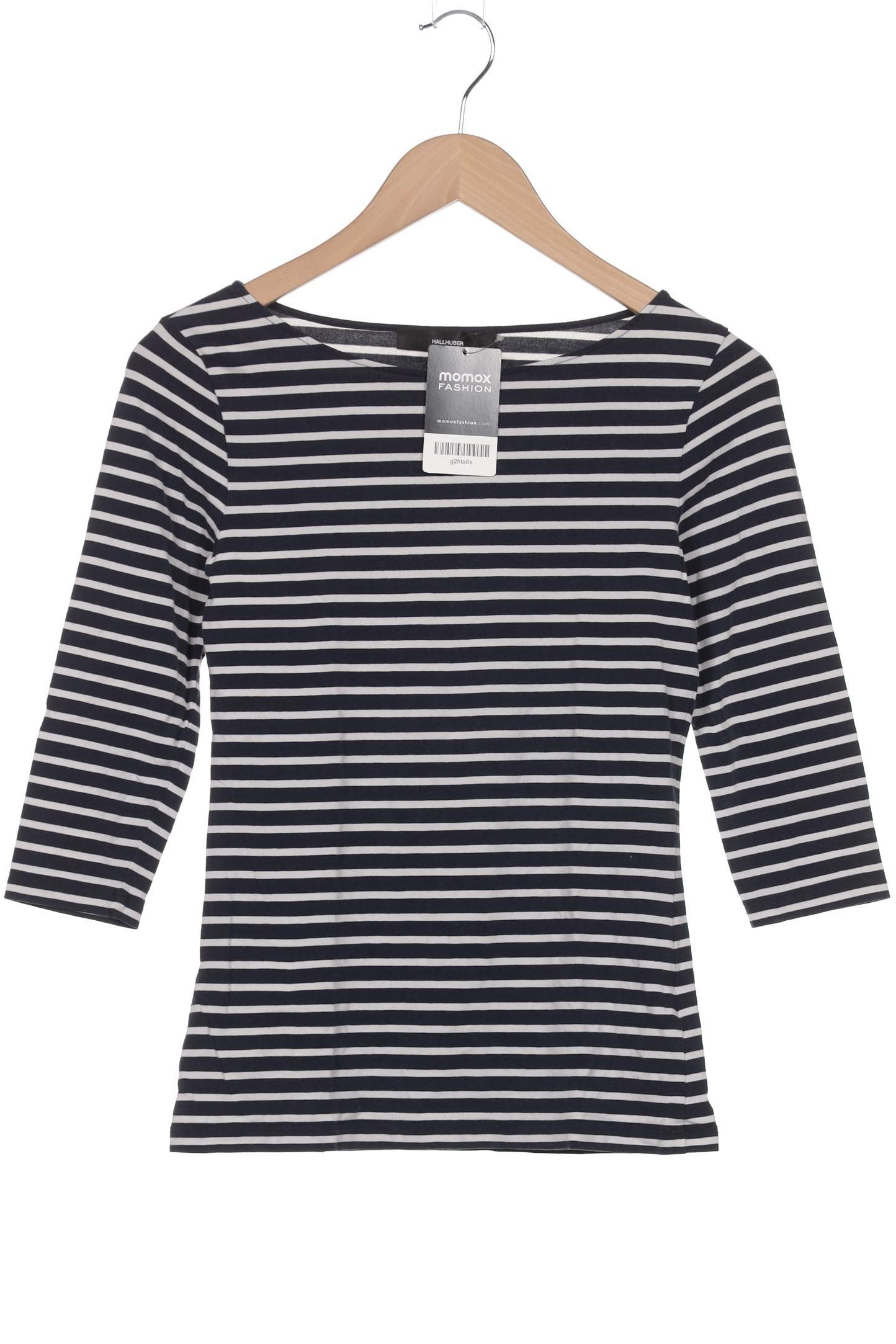 

Hallhuber Damen Langarmshirt, marineblau, Gr. 34
