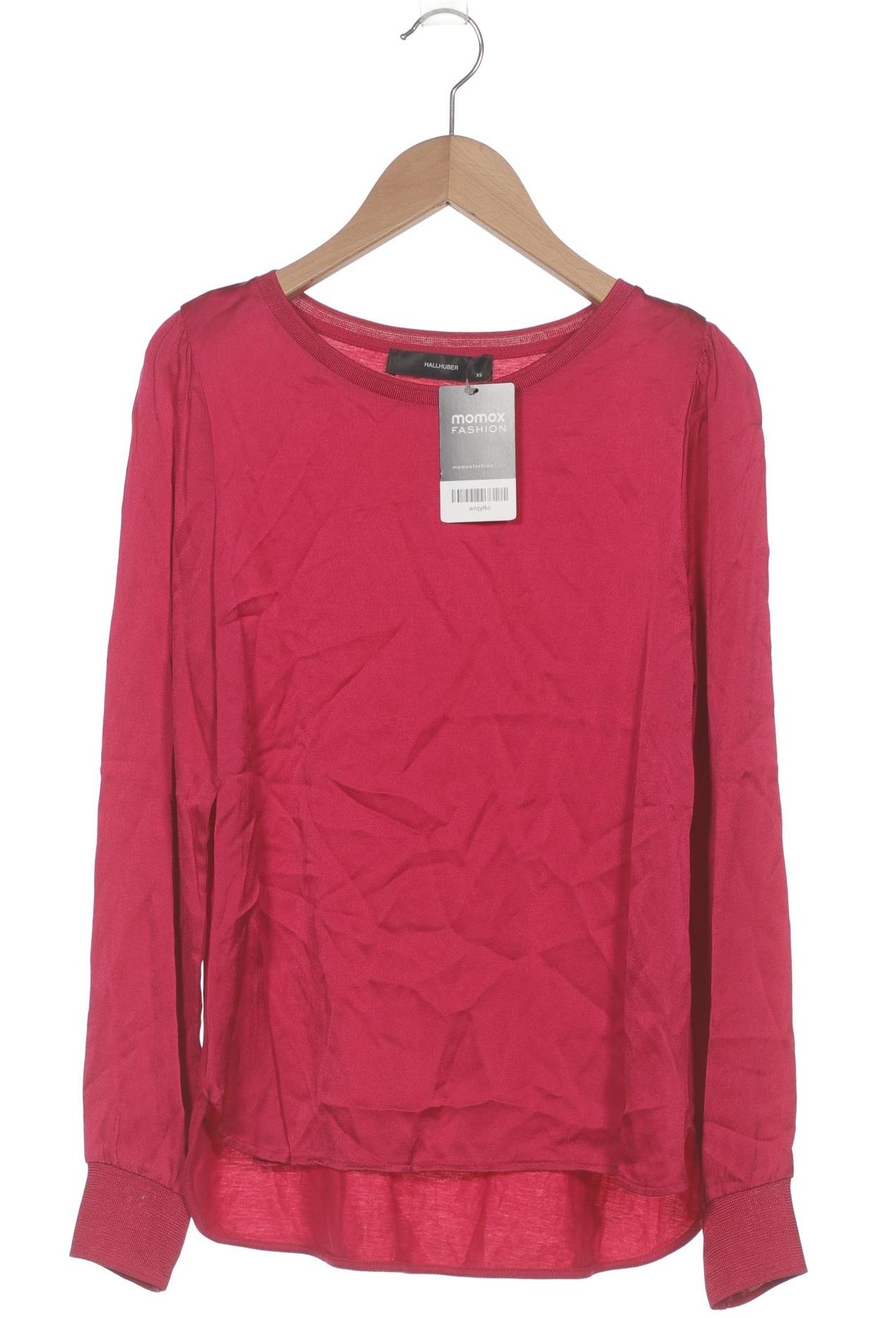 

Hallhuber Damen Langarmshirt, pink, Gr. 34