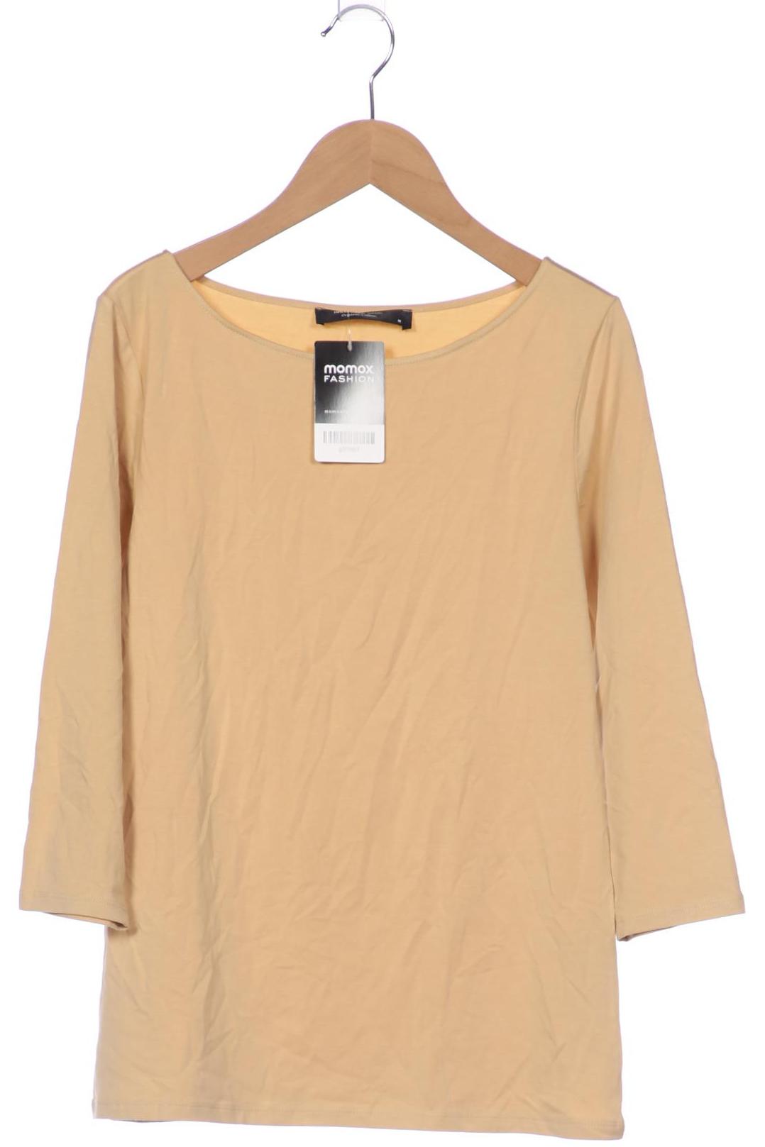 

Hallhuber Damen Langarmshirt, beige, Gr. 38