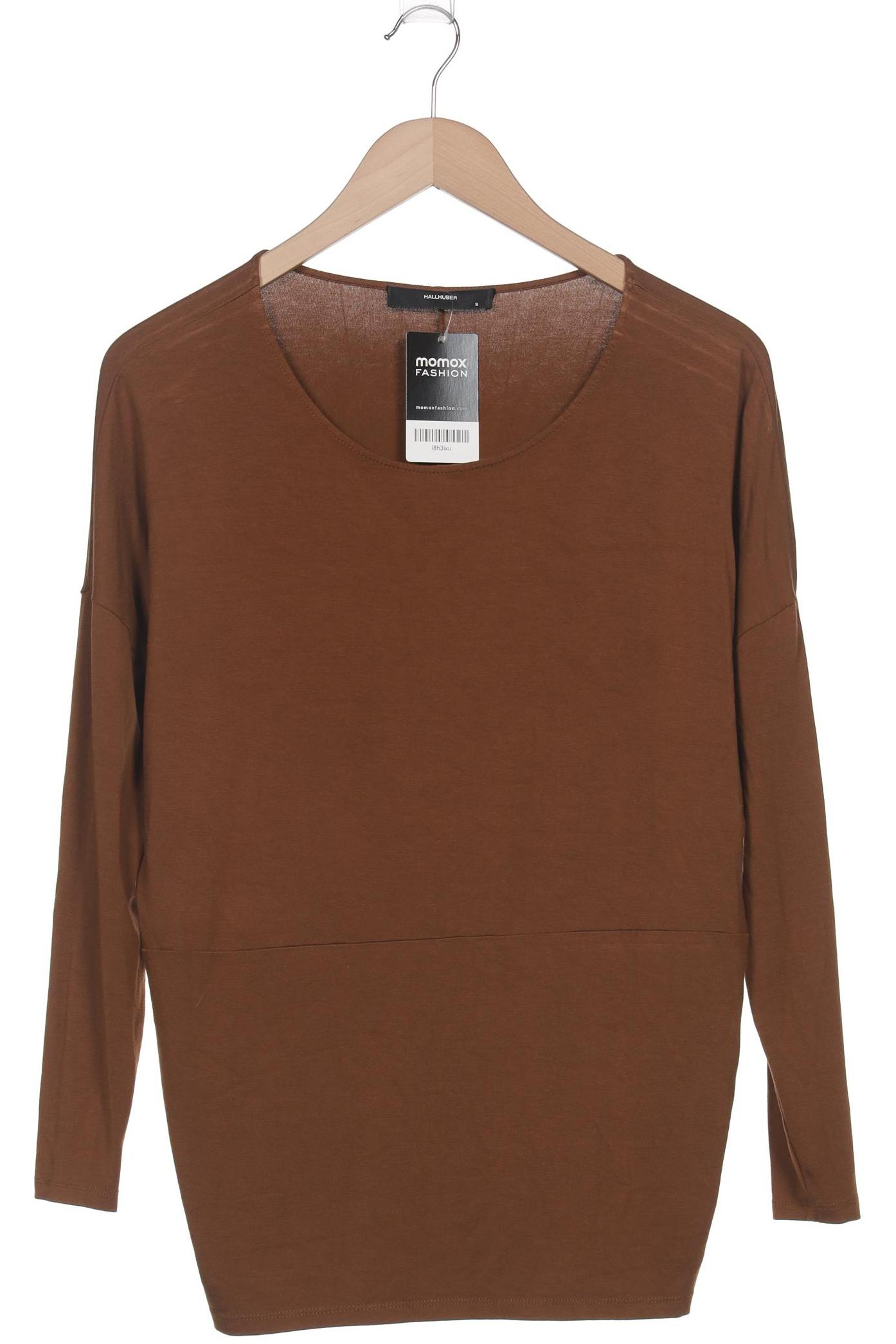 

Hallhuber Damen Langarmshirt, braun, Gr. 36