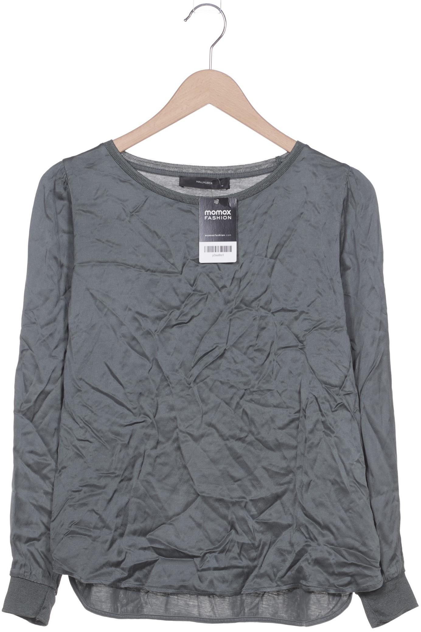 

Hallhuber Damen Langarmshirt, grün, Gr. 38