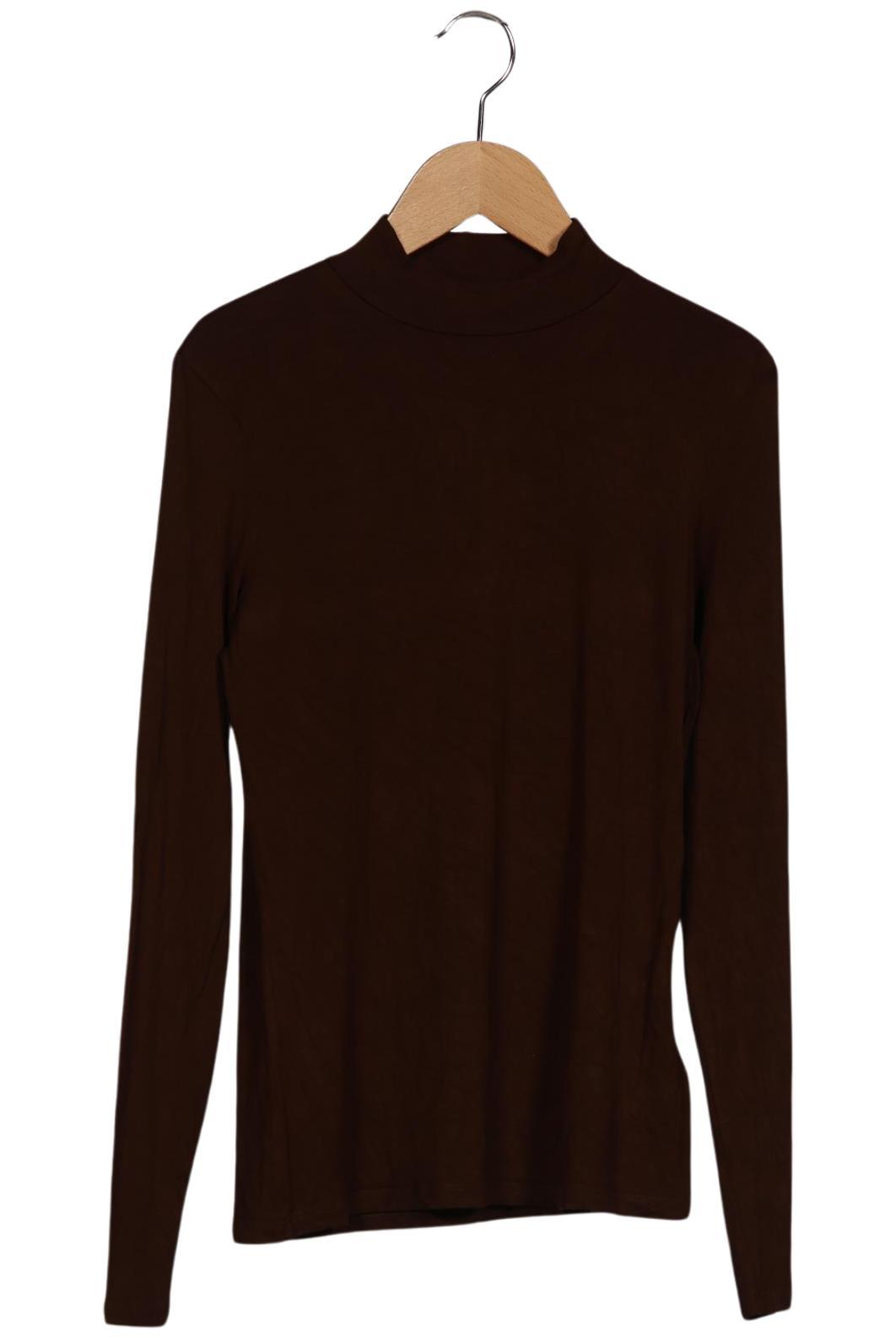 

Hallhuber Damen Langarmshirt, braun, Gr. 34