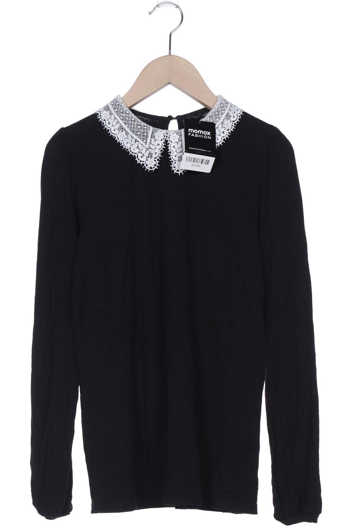 

Hallhuber Damen Langarmshirt, schwarz, Gr. 34