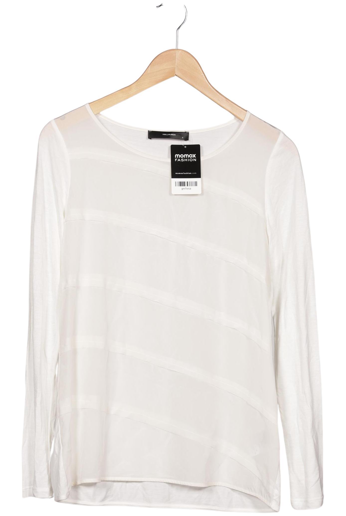 

Hallhuber Damen Langarmshirt, cremeweiß, Gr. 36