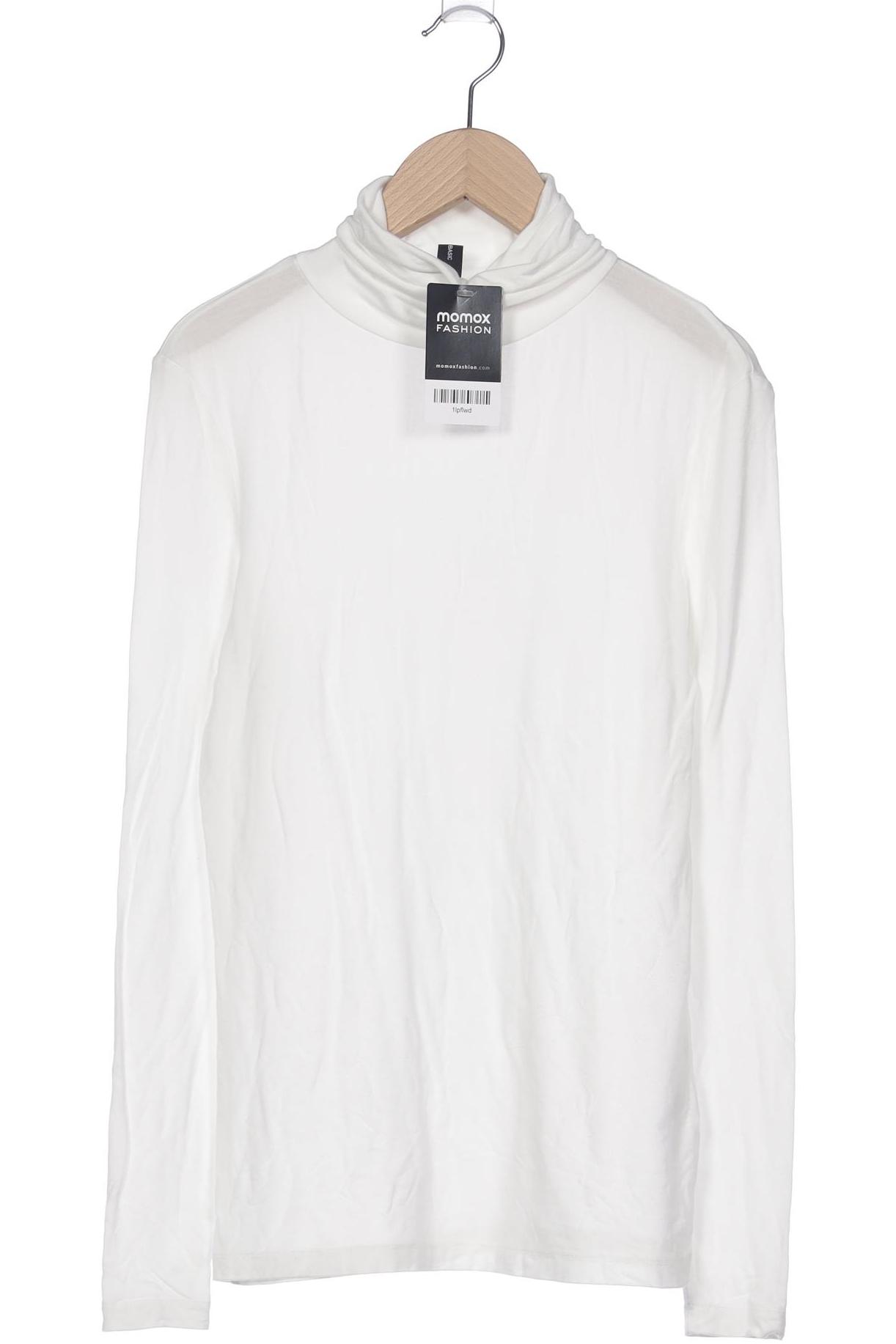 

Hallhuber Damen Langarmshirt, weiß, Gr. 36