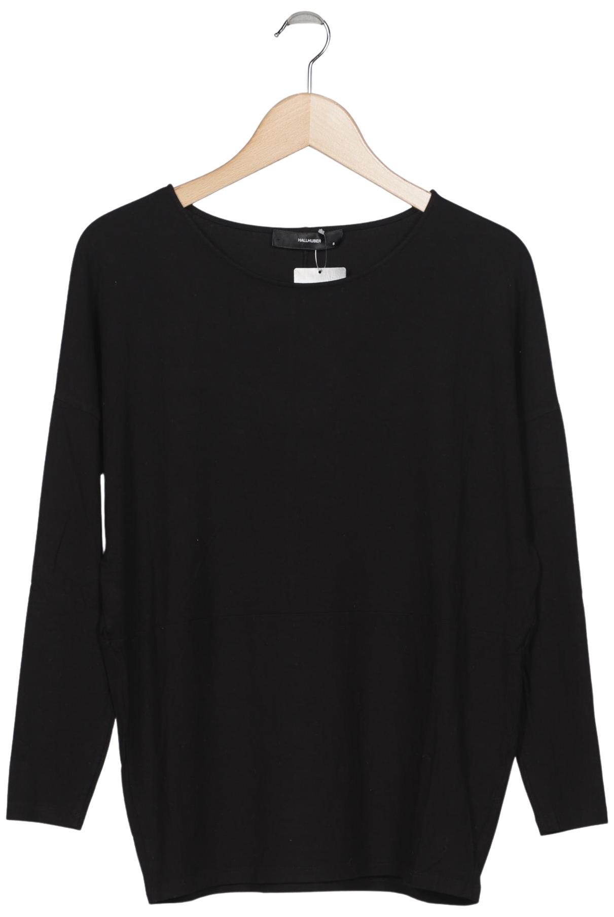

Hallhuber Damen Langarmshirt, schwarz, Gr. 36