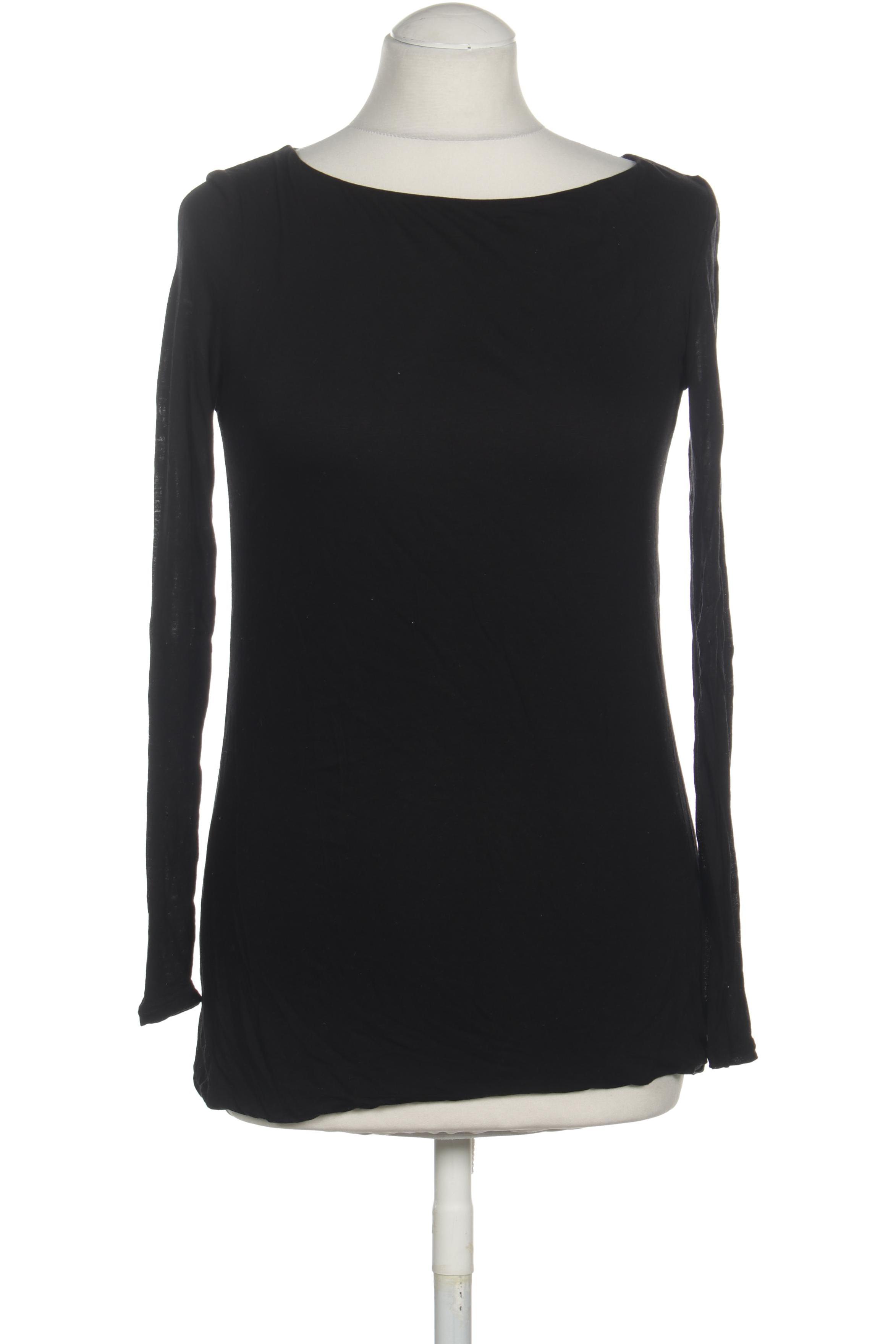 

Hallhuber Damen Langarmshirt, schwarz, Gr. 34