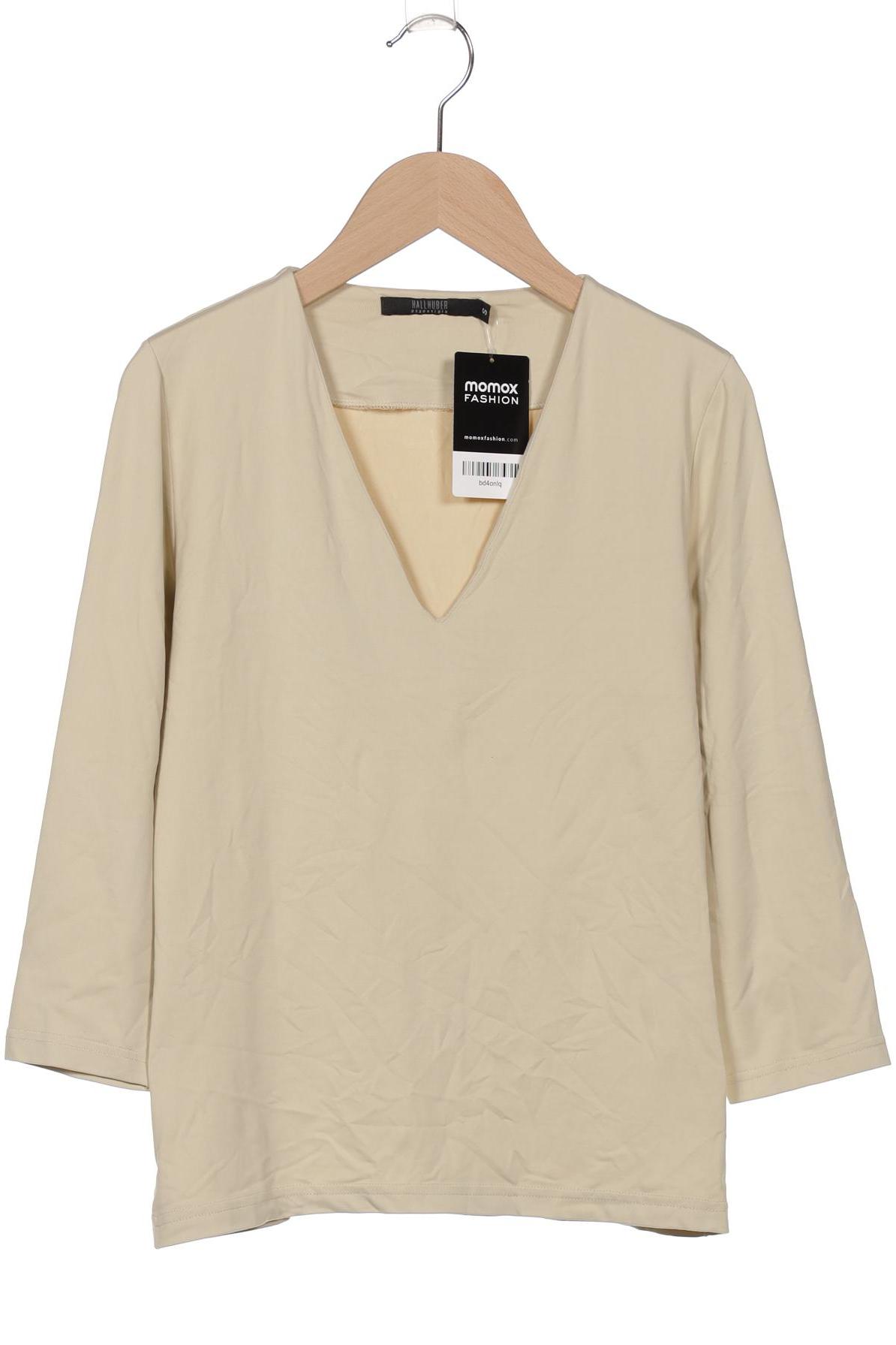 

Hallhuber Damen Langarmshirt, beige, Gr. 36