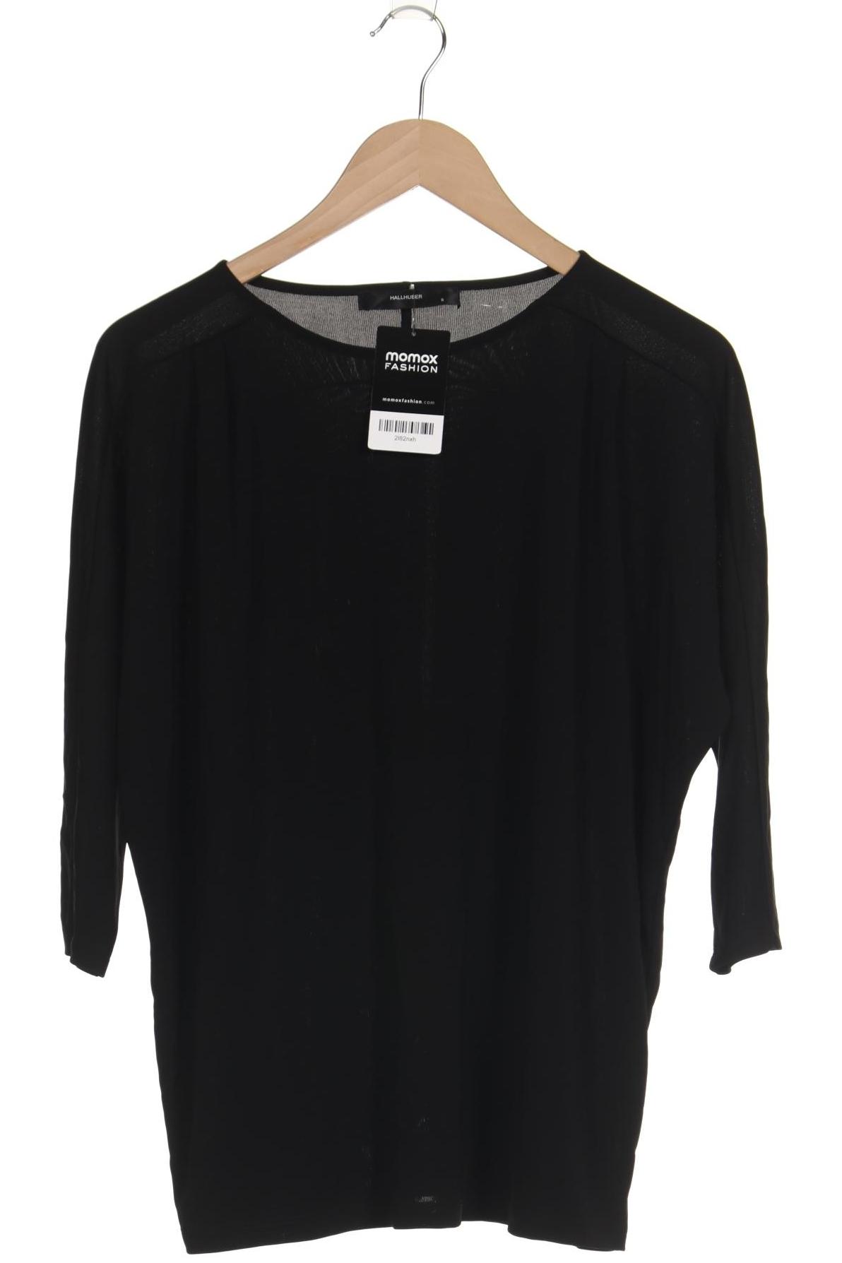 

Hallhuber Damen Langarmshirt, schwarz, Gr. 36