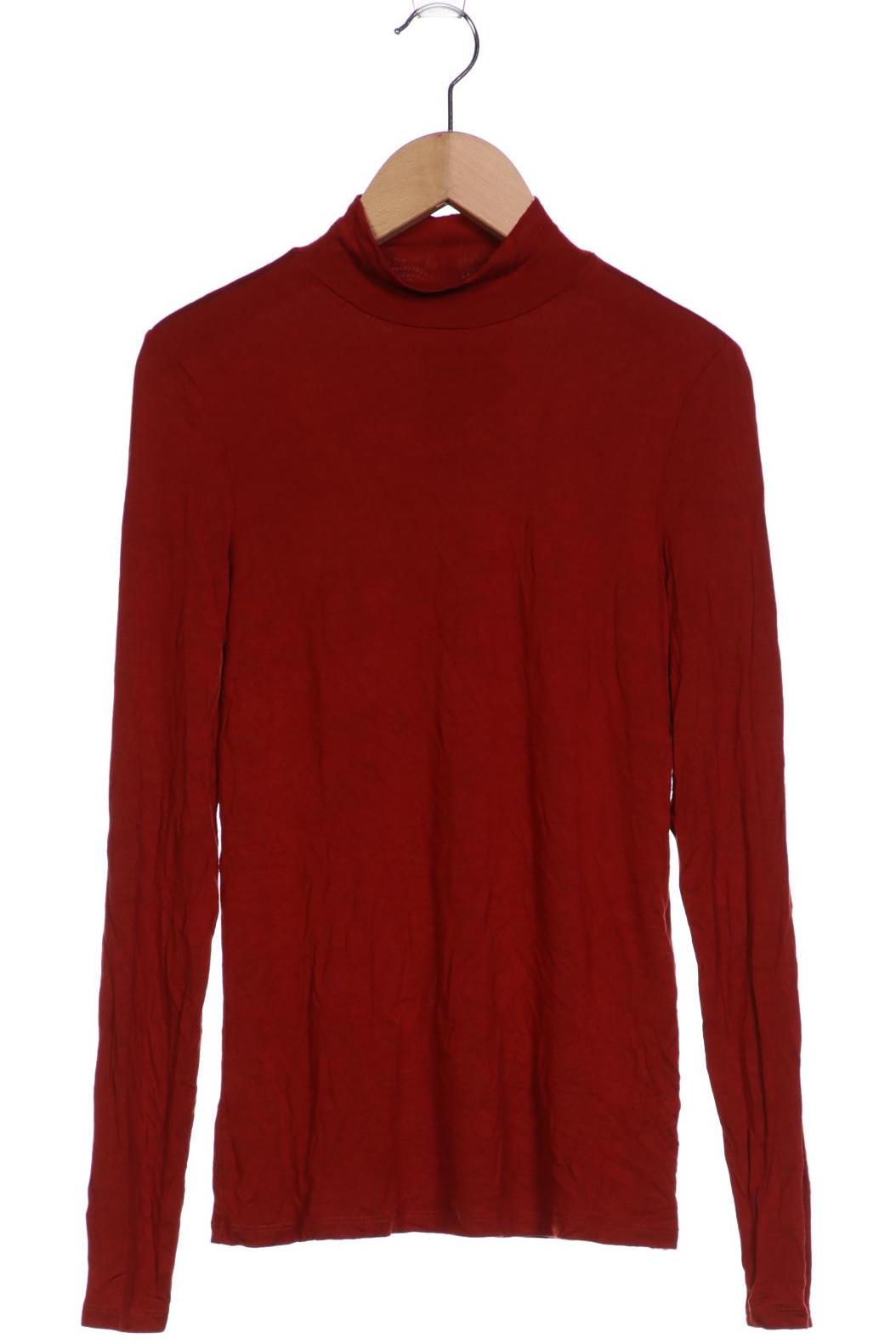

Hallhuber Damen Langarmshirt, orange, Gr. 34