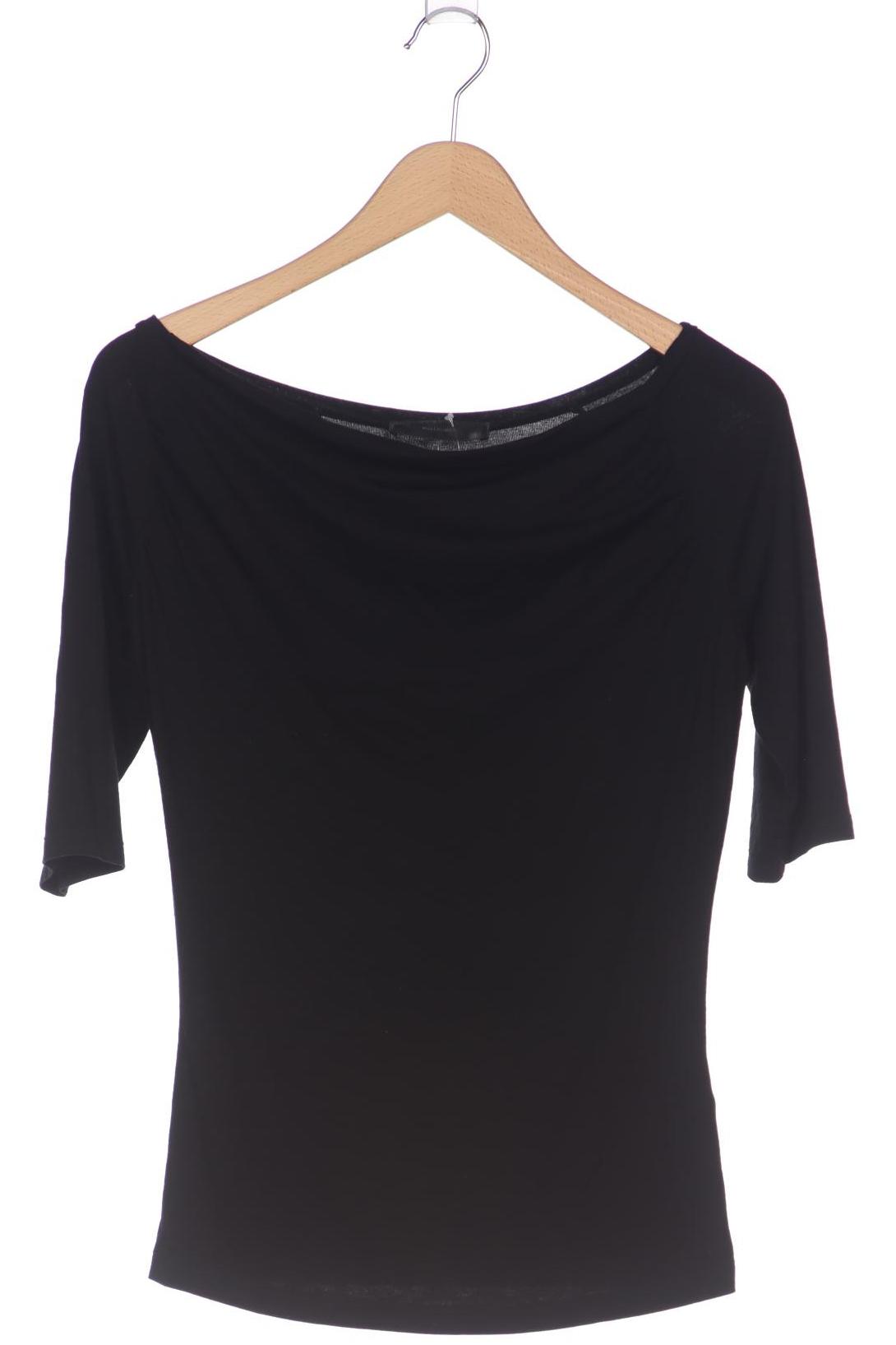 Thumbnail - Hallhuber Damen Langarmshirt, schwarz, Gr. 36