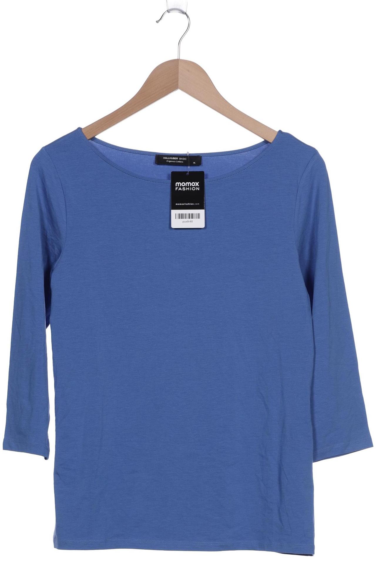 

Hallhuber Damen Langarmshirt, blau, Gr. 44