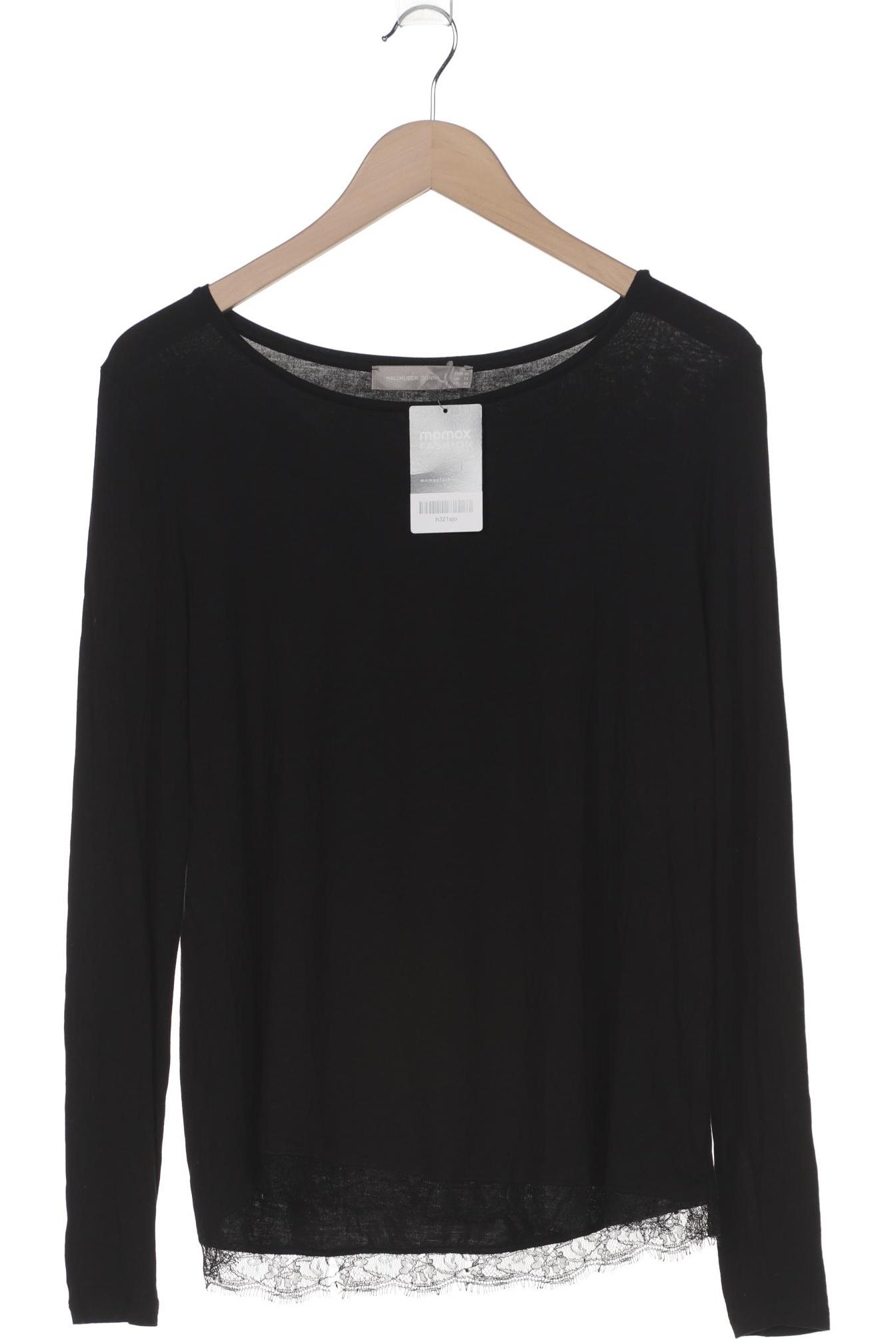 

Hallhuber Damen Langarmshirt, schwarz, Gr. 40