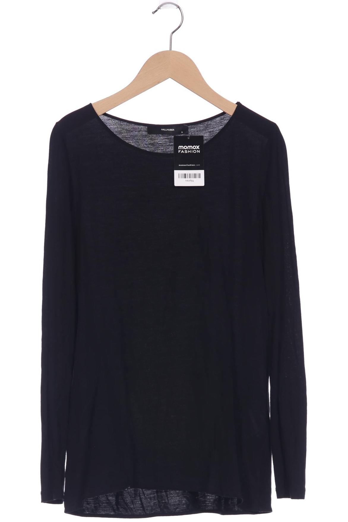 

Hallhuber Damen Langarmshirt, schwarz, Gr. 36