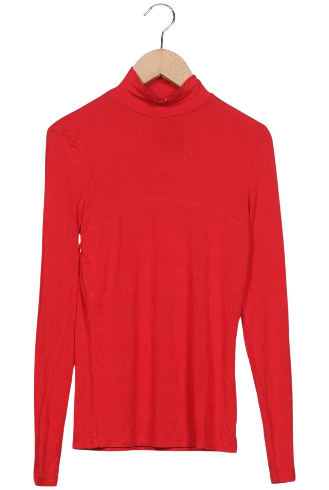 

Hallhuber Damen Langarmshirt, rot, Gr. 34