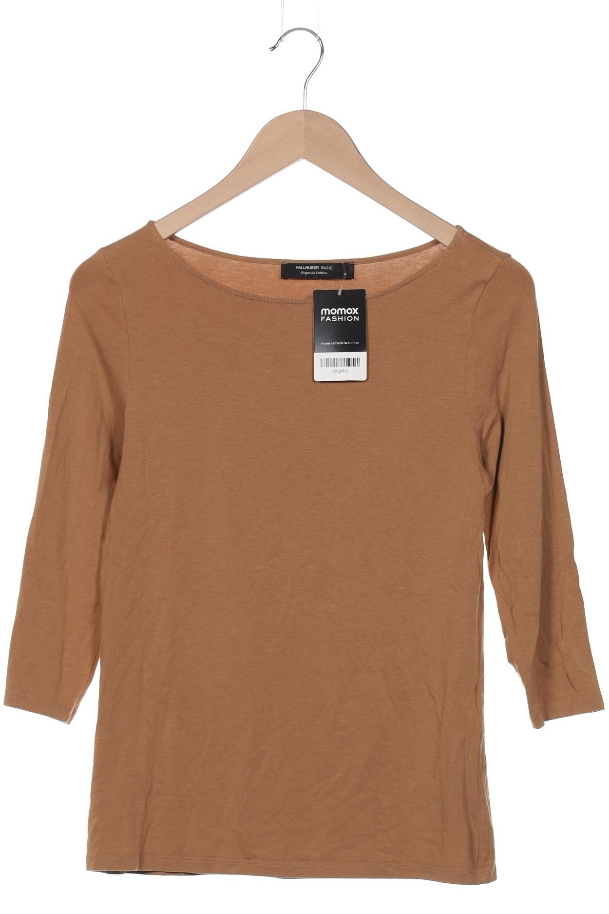 

Hallhuber Damen Langarmshirt, braun, Gr. 38