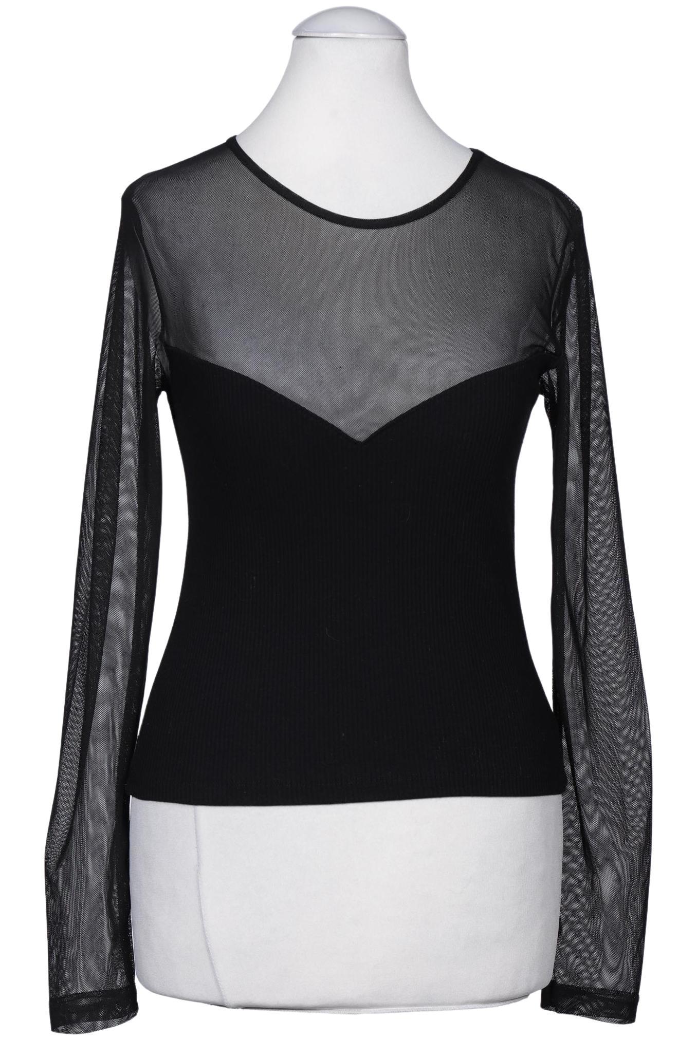 

Hallhuber Damen Langarmshirt, schwarz, Gr. 38