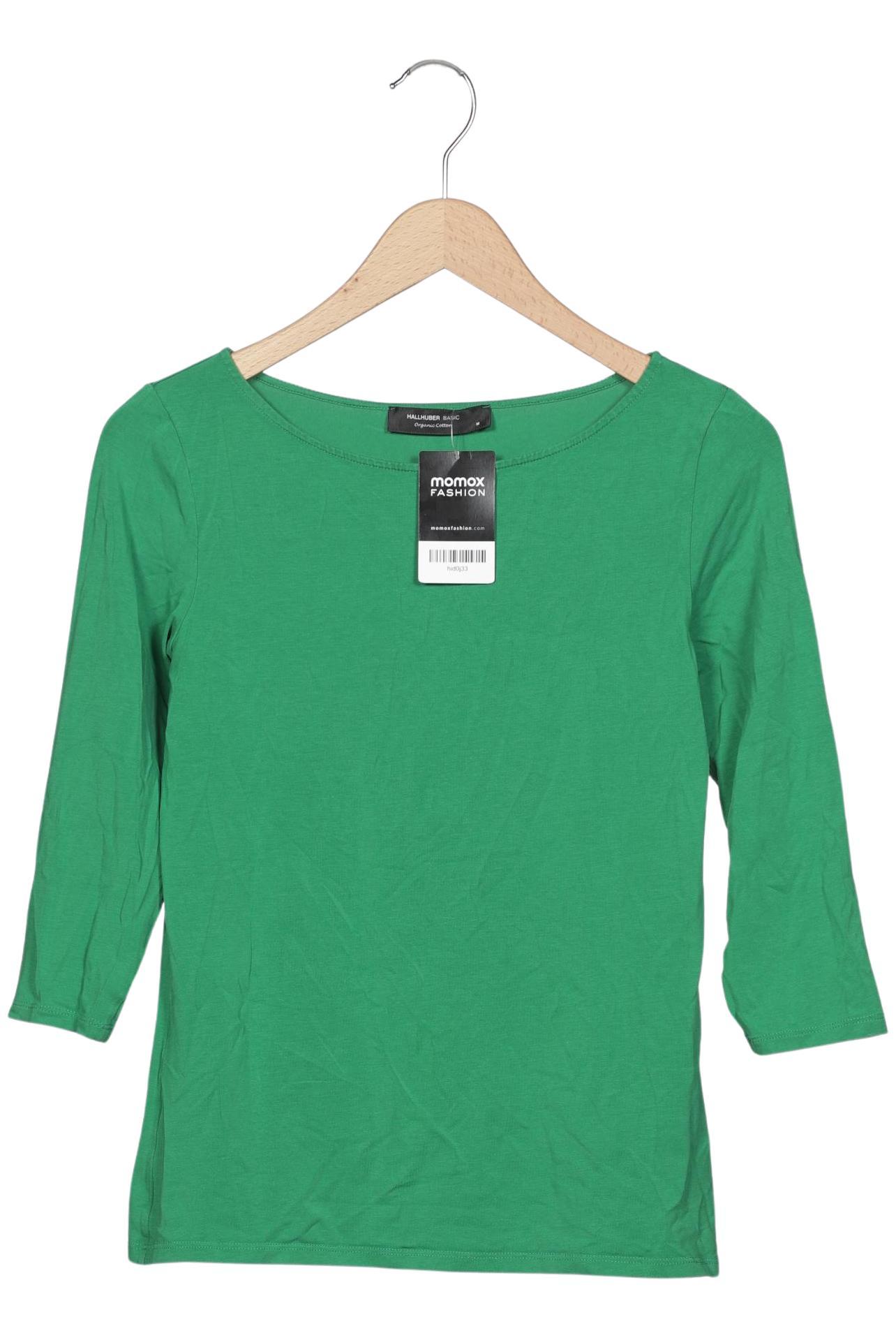

Hallhuber Damen Langarmshirt, grün, Gr. 38
