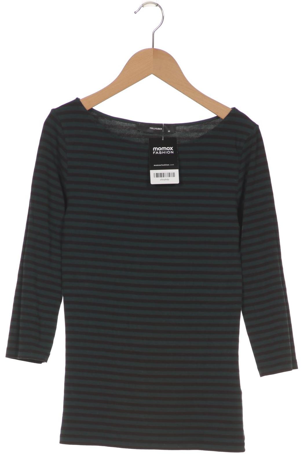

Hallhuber Damen Langarmshirt, grün, Gr. 34