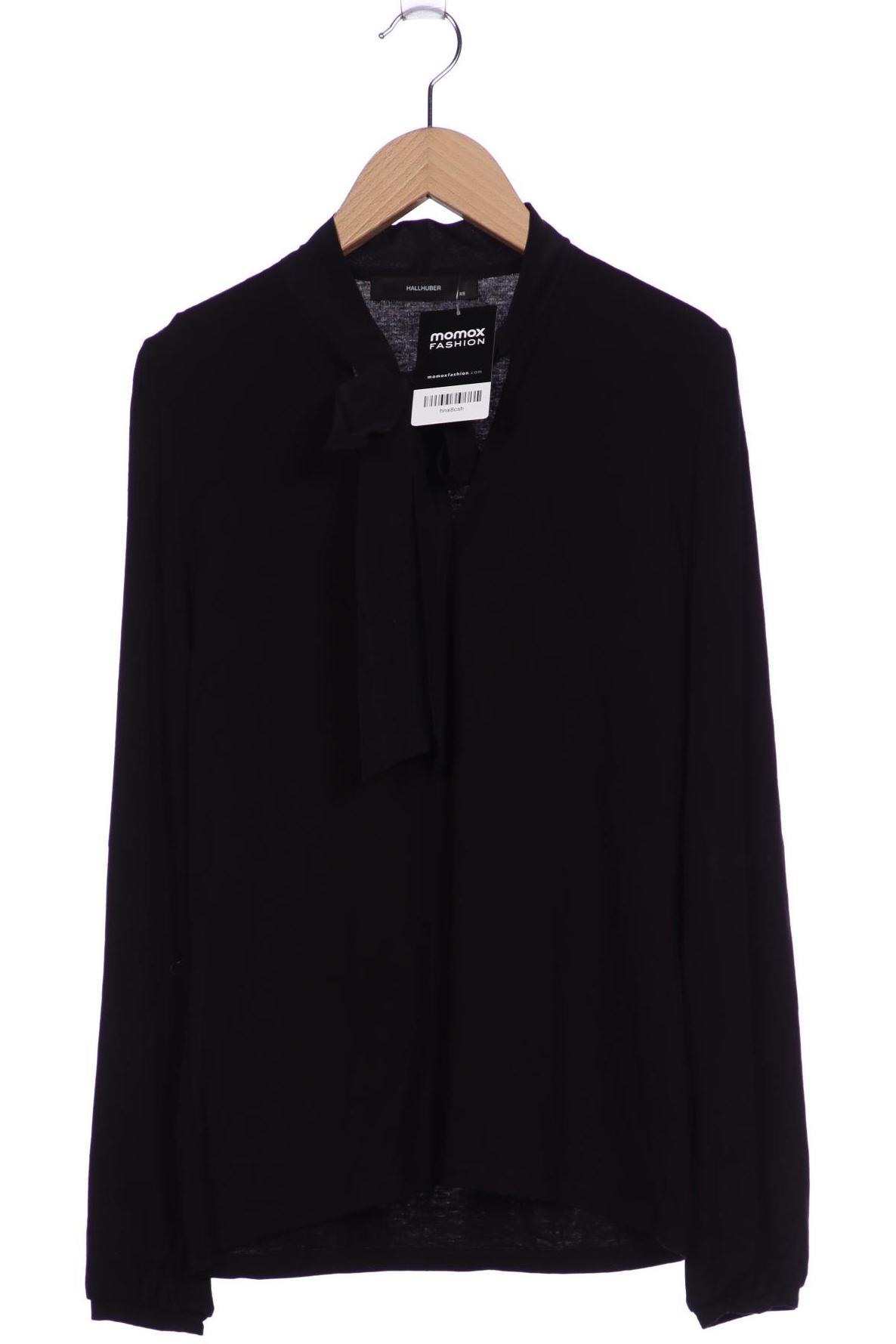 

Hallhuber Damen Langarmshirt, schwarz, Gr. 34