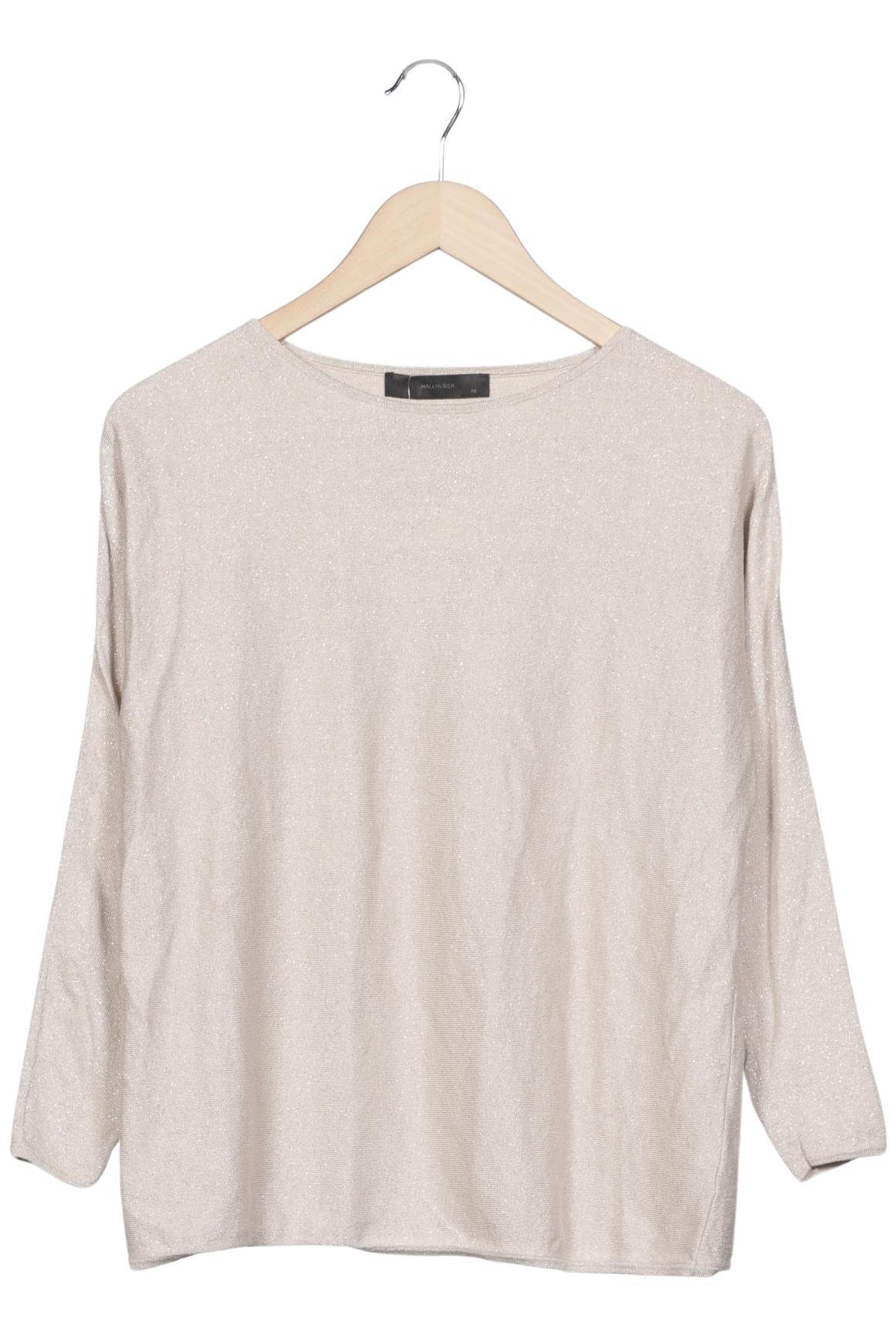 

Hallhuber Damen Langarmshirt, beige, Gr. 34