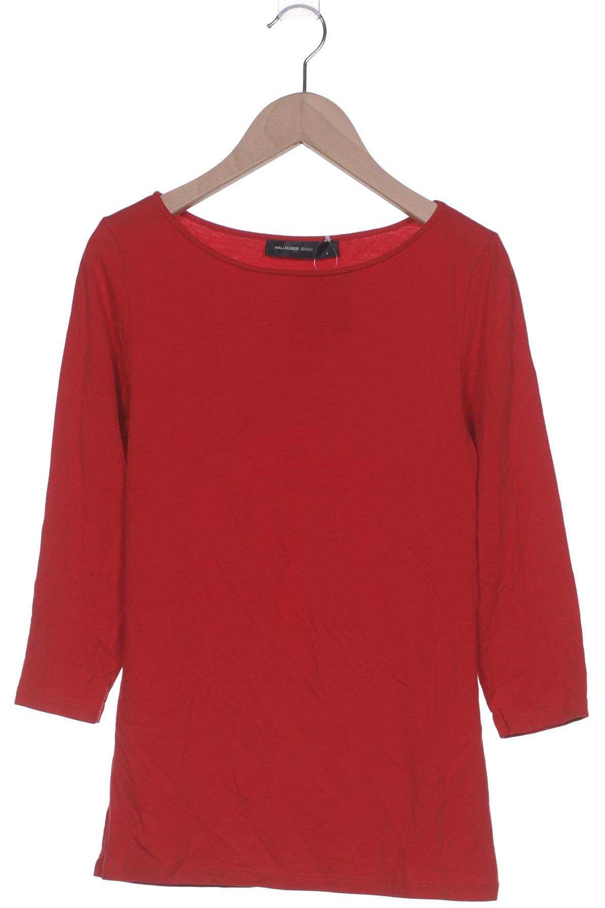 

Hallhuber Damen Langarmshirt, rot, Gr. 36