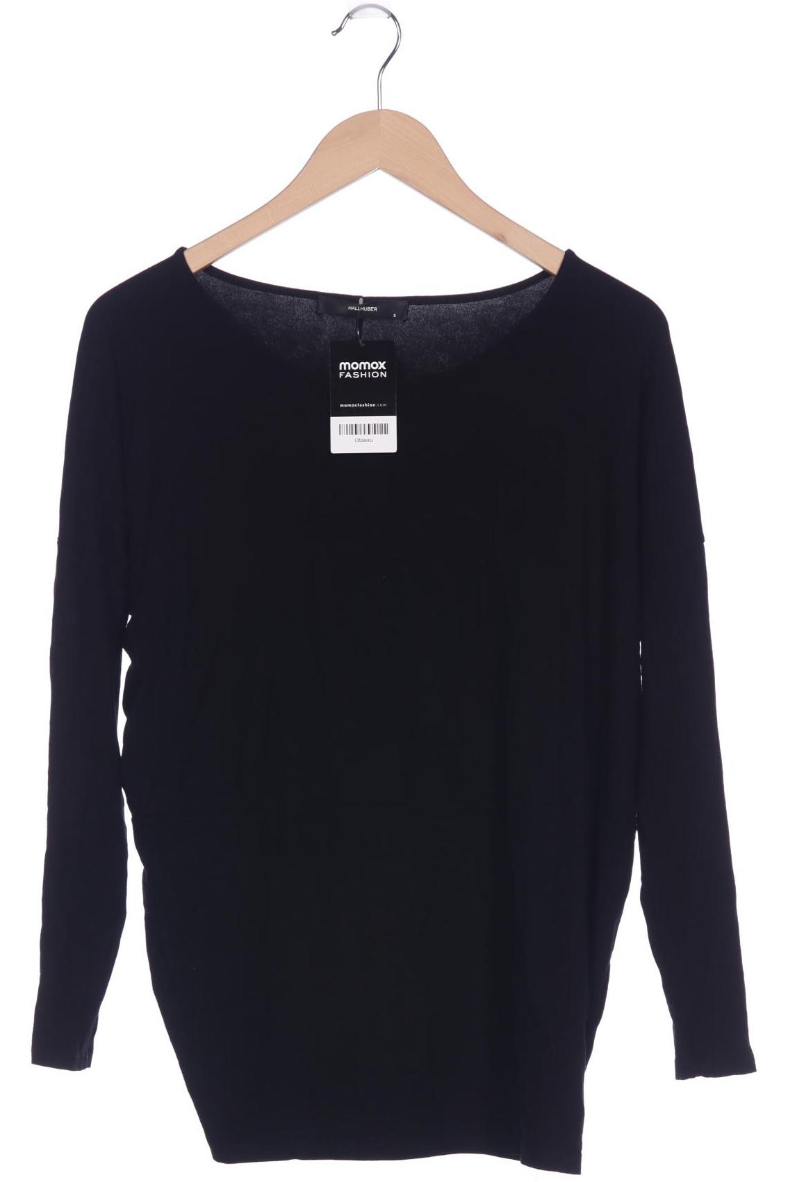 

Hallhuber Damen Langarmshirt, schwarz, Gr. 36
