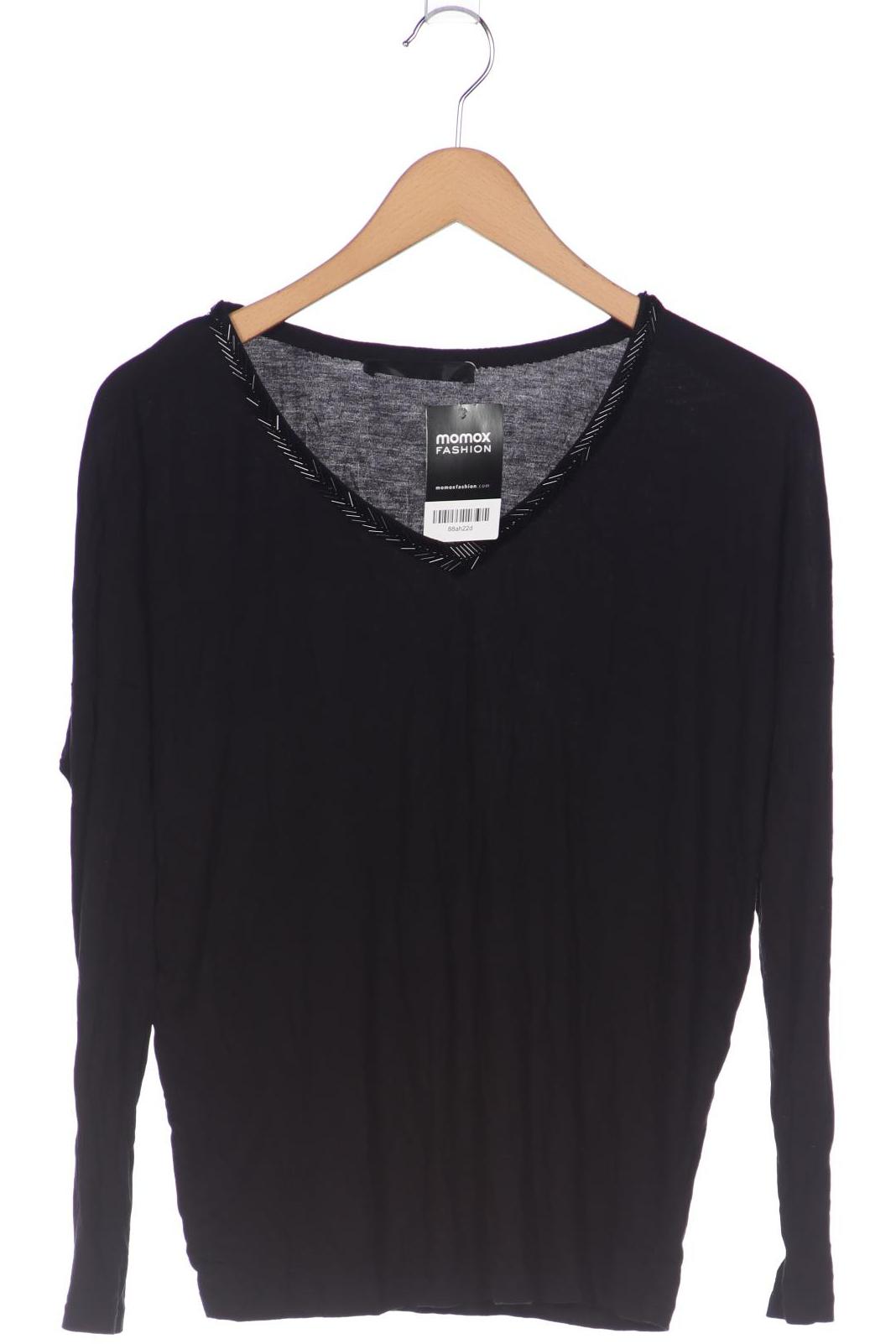 

Hallhuber Damen Langarmshirt, schwarz, Gr. 46