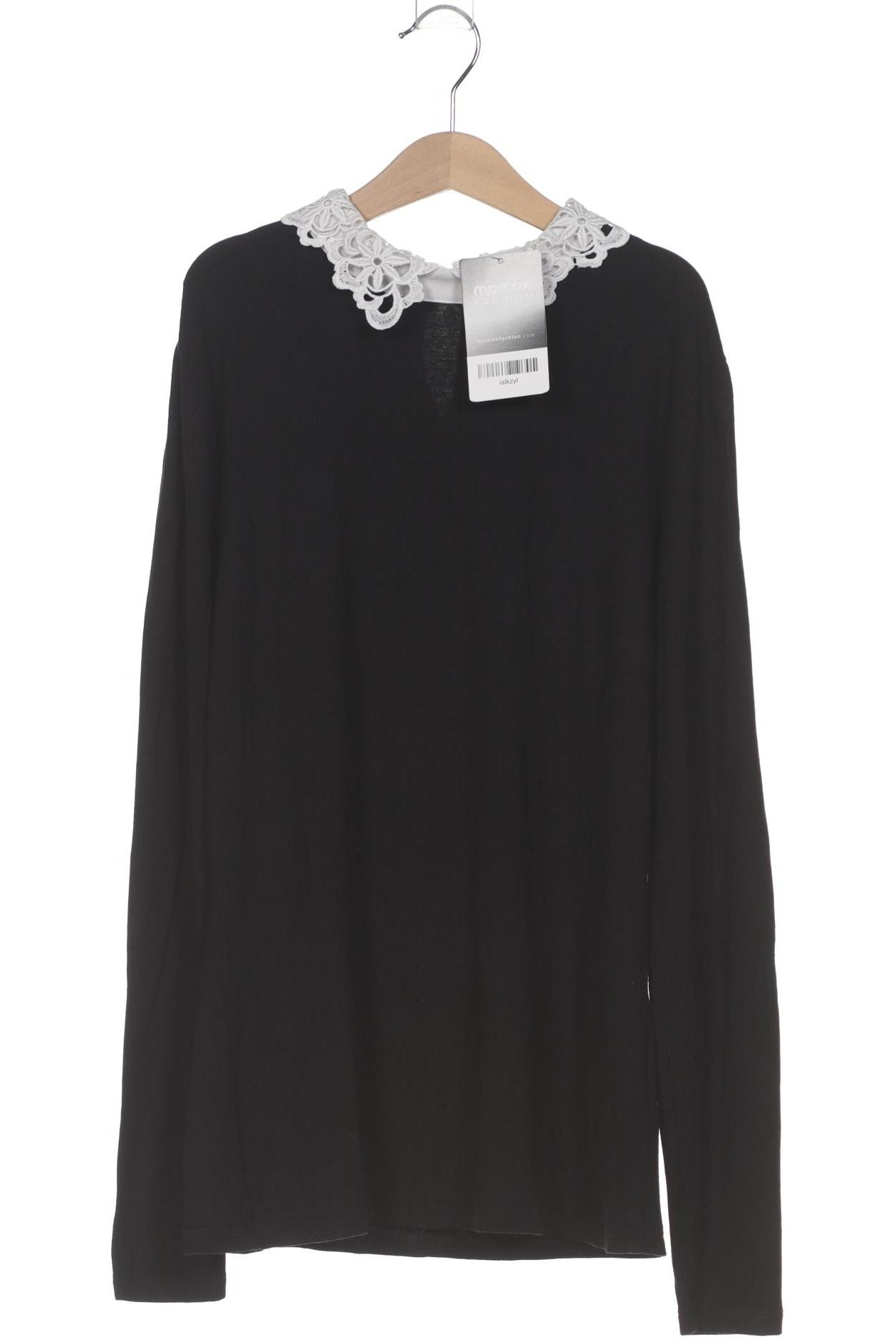 

Hallhuber Damen Langarmshirt, schwarz, Gr. 36